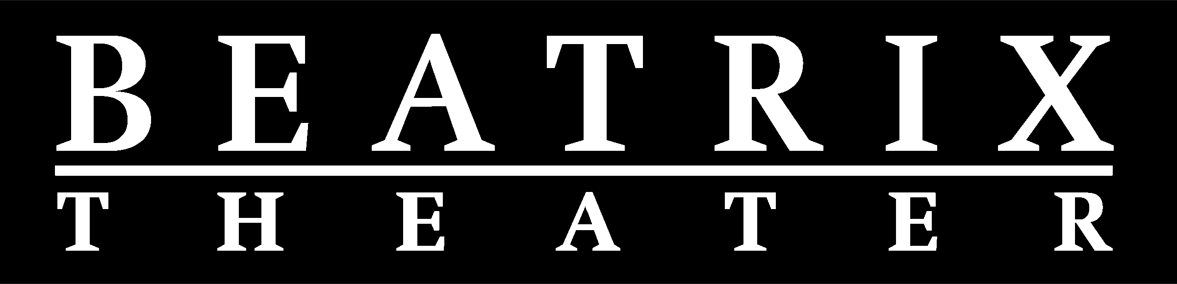 Beatrix Theater Logo black and white