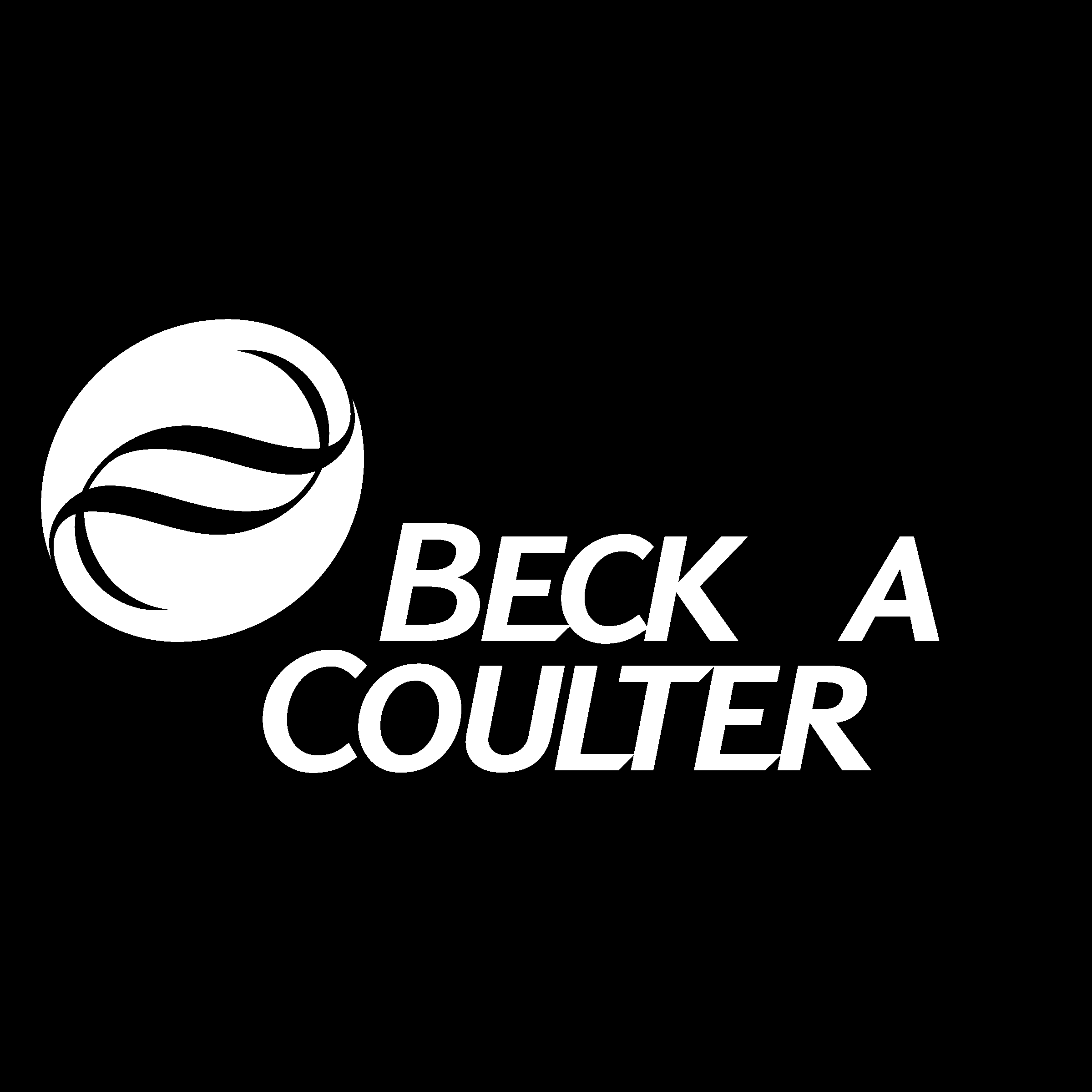 Beckman Coulter Logo black and white