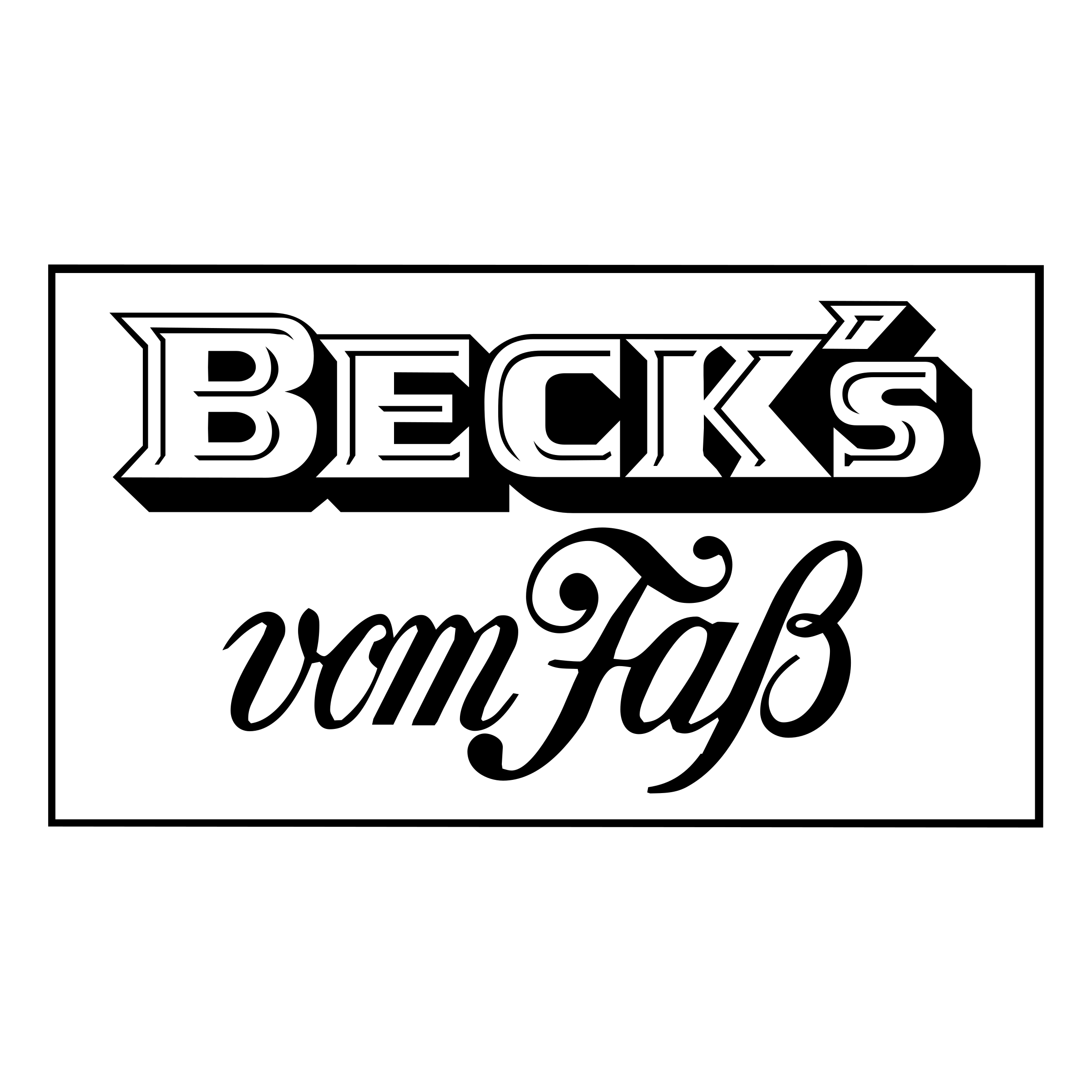 Beck's Logo PNG Transparent & SVG Vector Freebie Supply