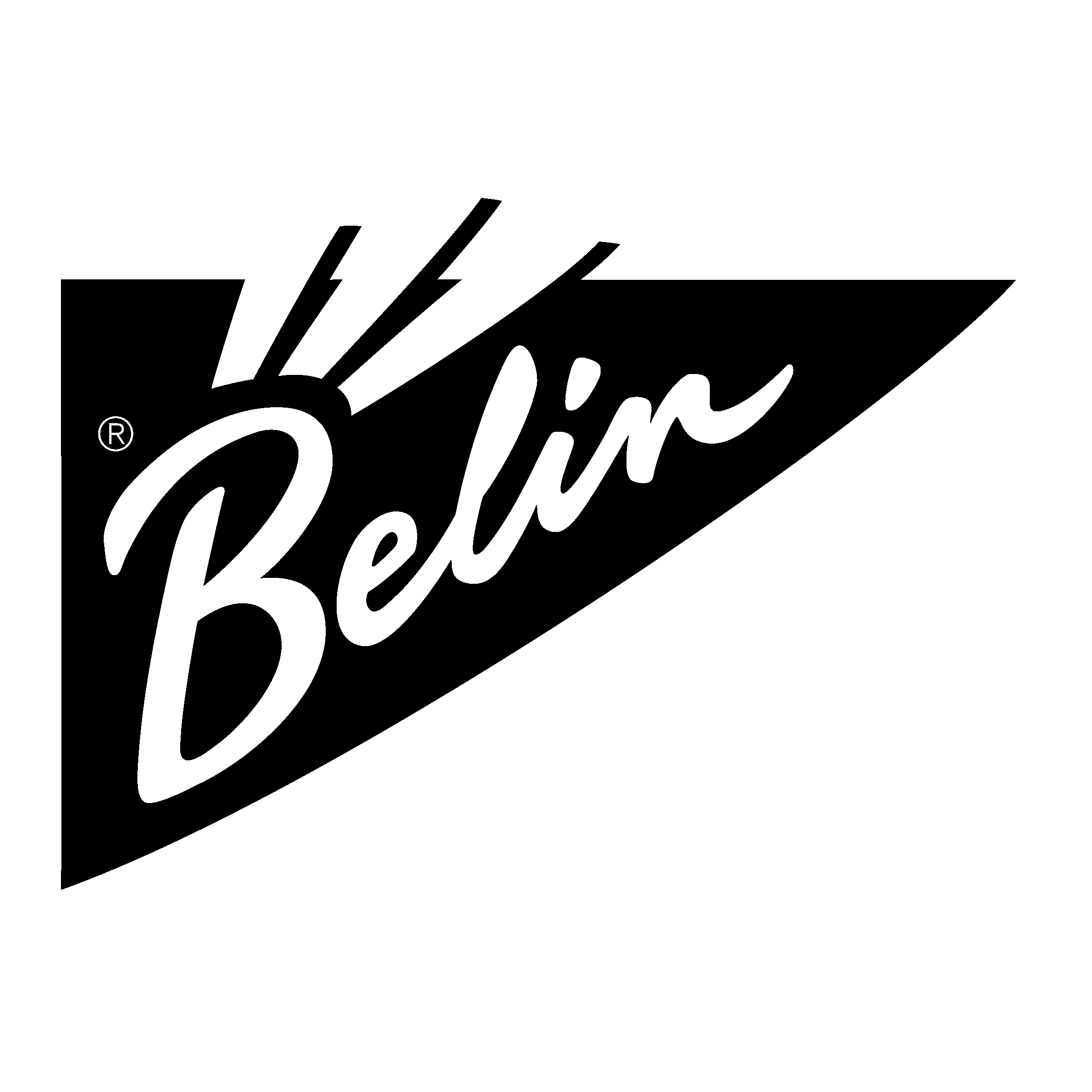 Belin Logo black and white