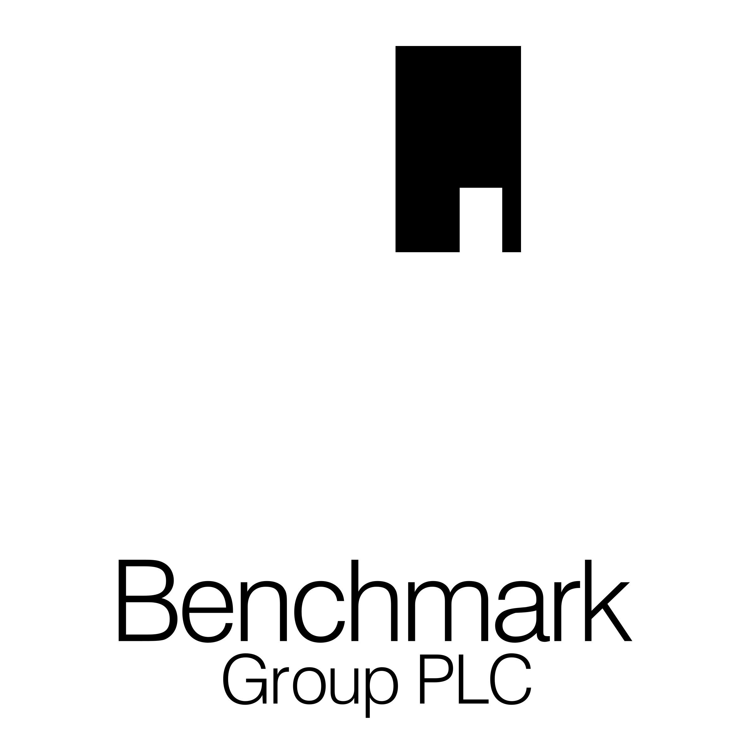 Benchmark Group Logo black and white