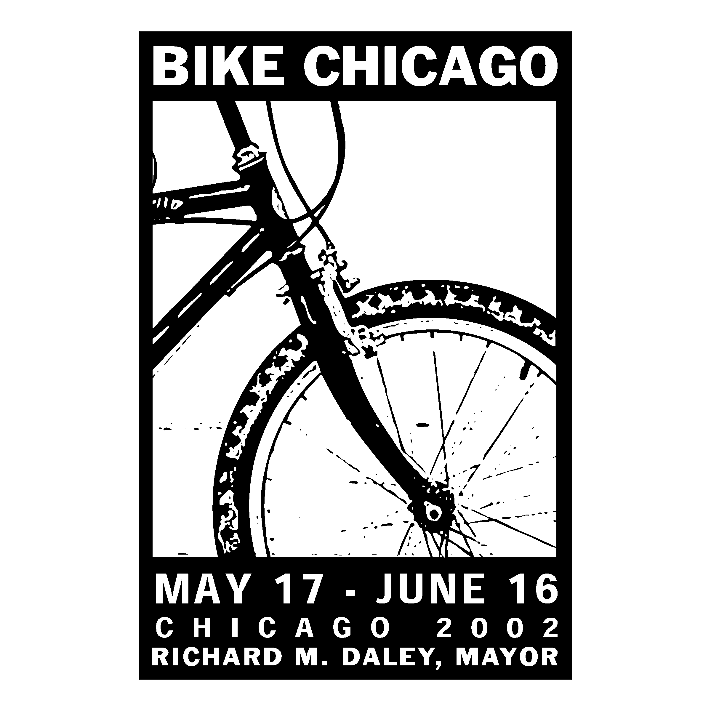 Bike Chicago Logo PNG Transparent & SVG Vector - Freebie Supply