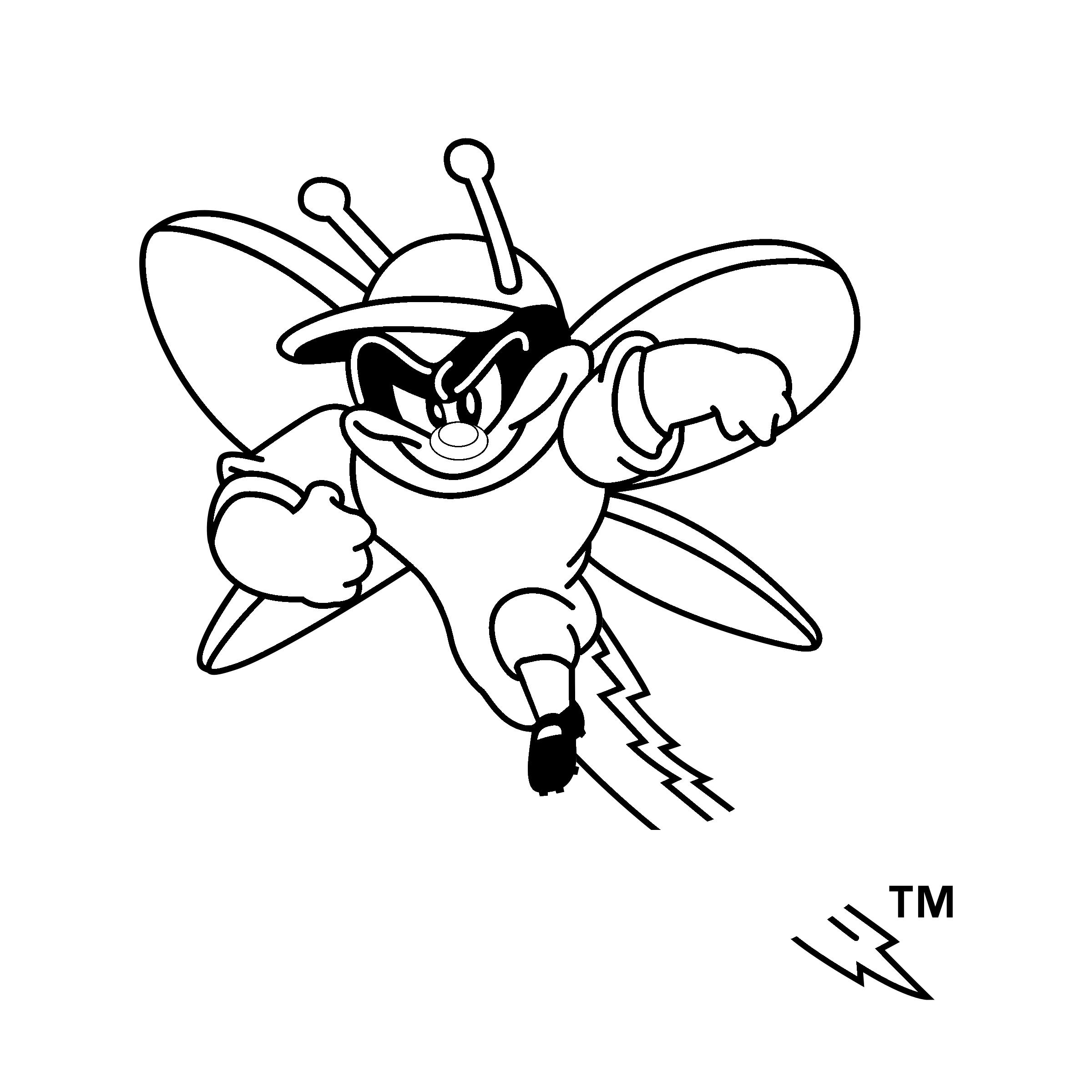 Binghamton Mets 01 Logo black and white