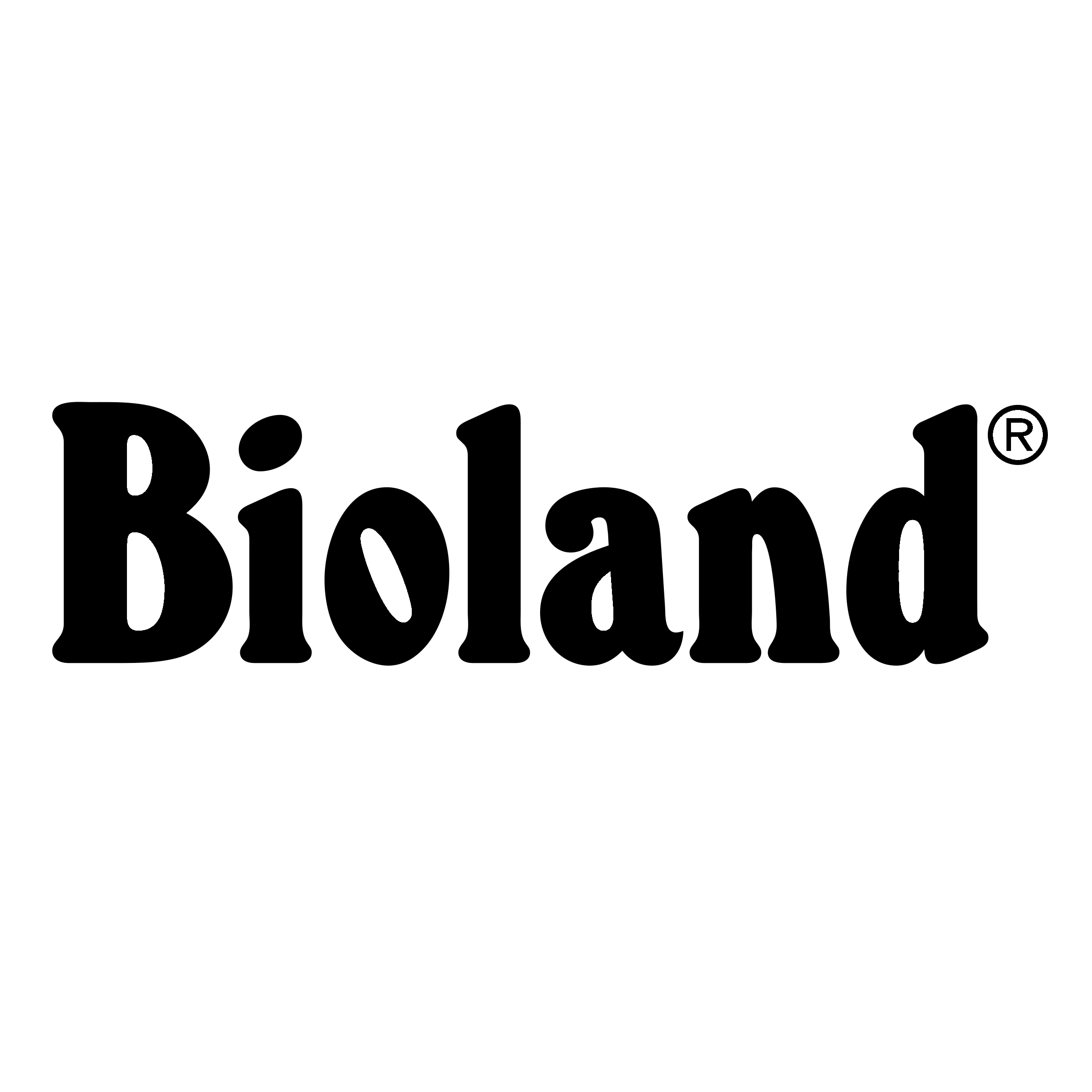 Bioland Logo black and white