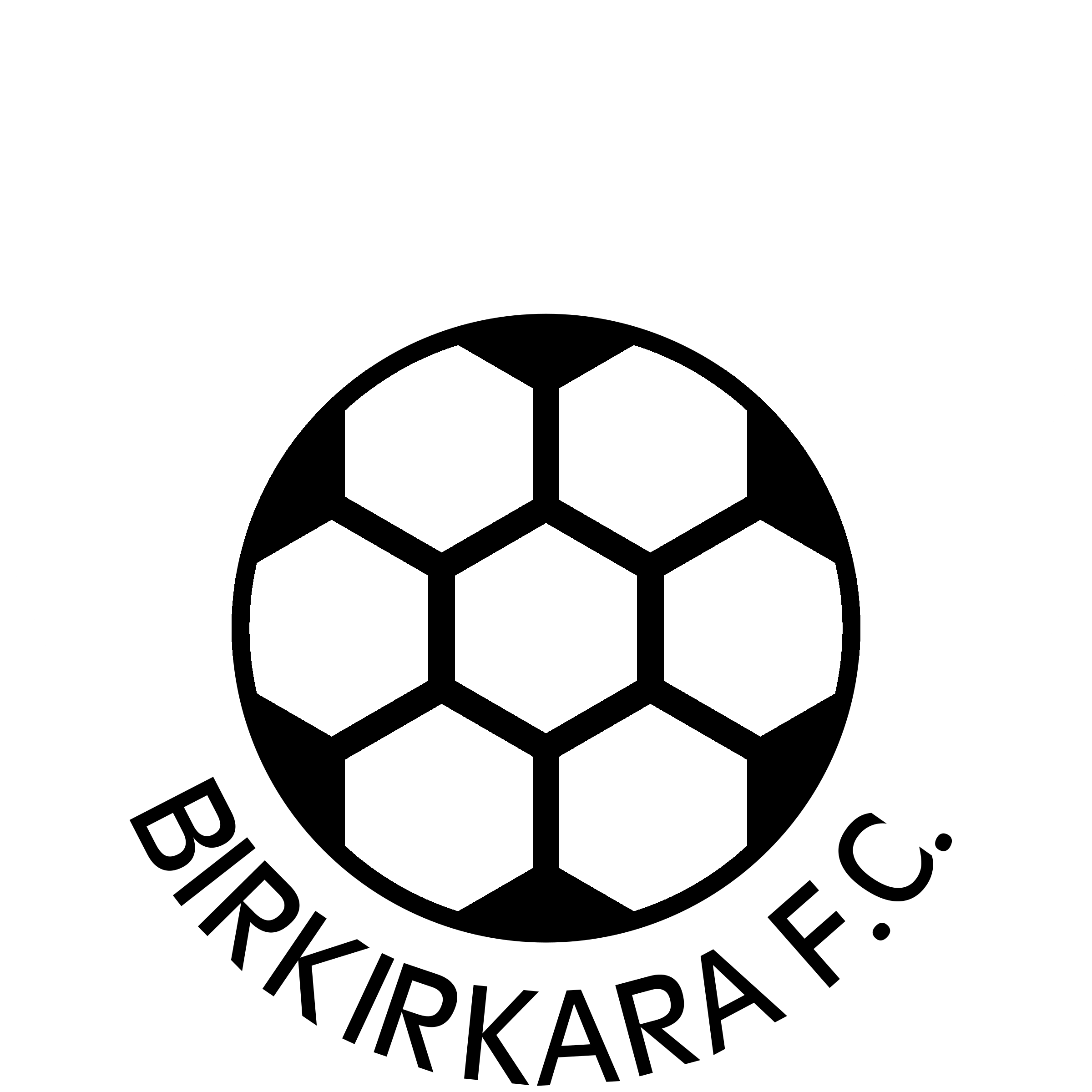 Birkirkara Logo black and white