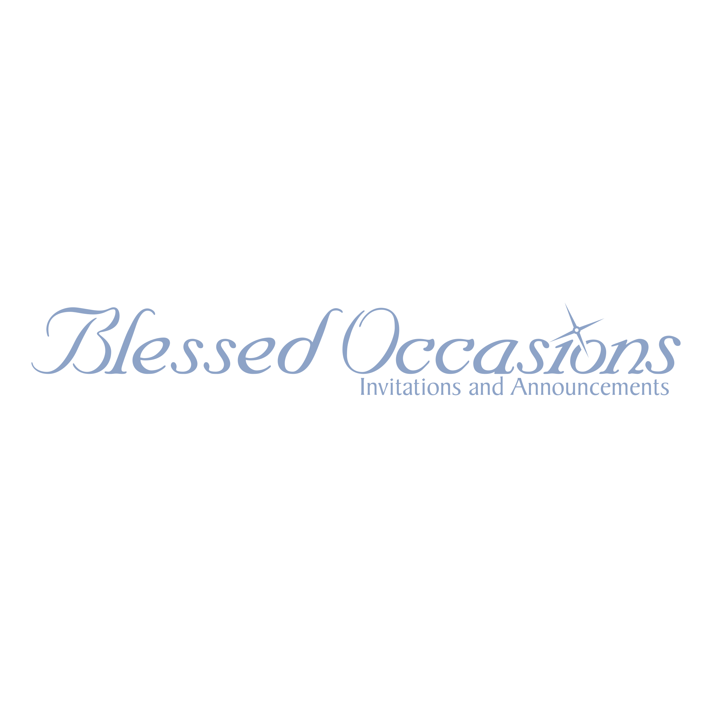 Blessed Occasions Logo png transparent