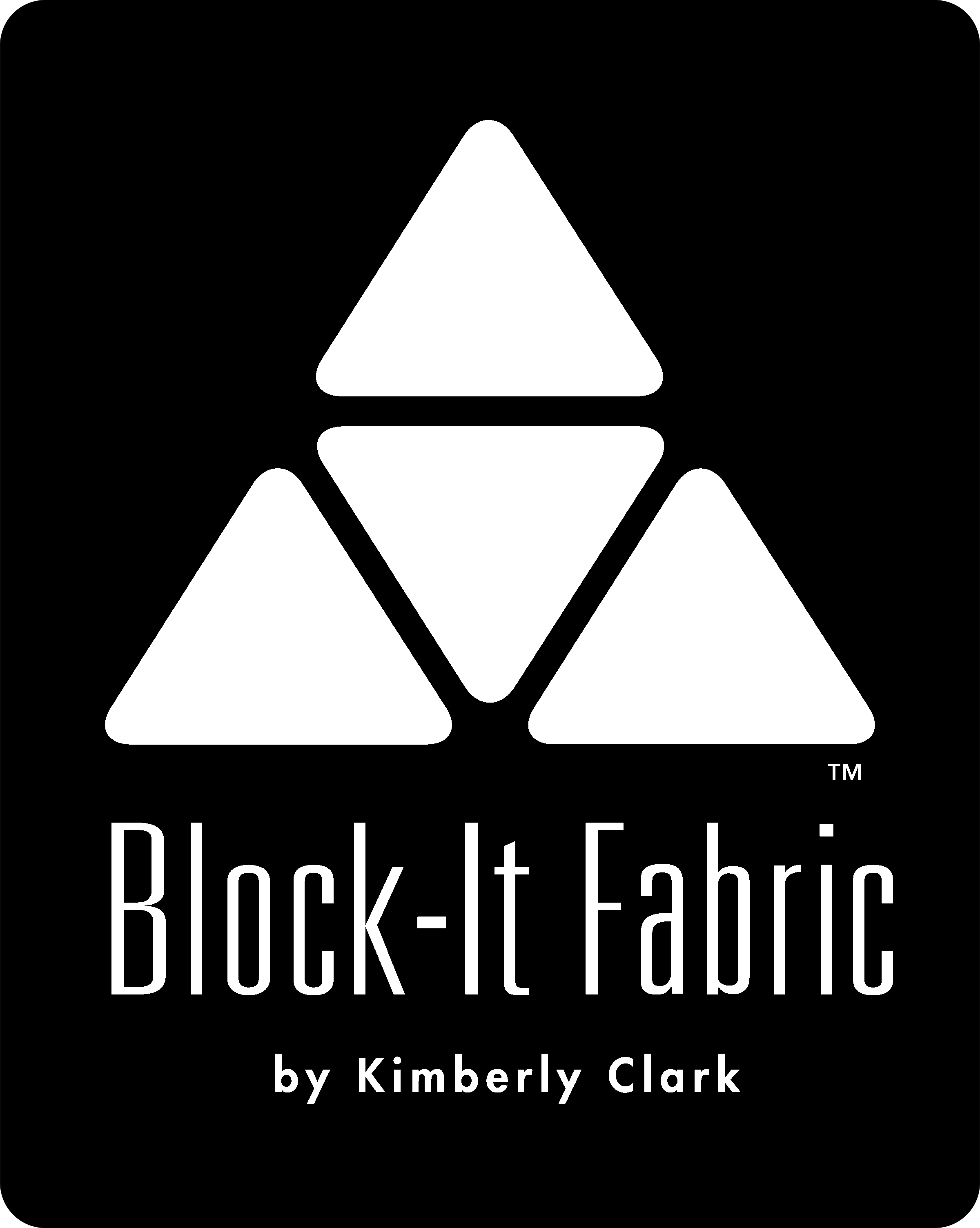 block it Logo black and white