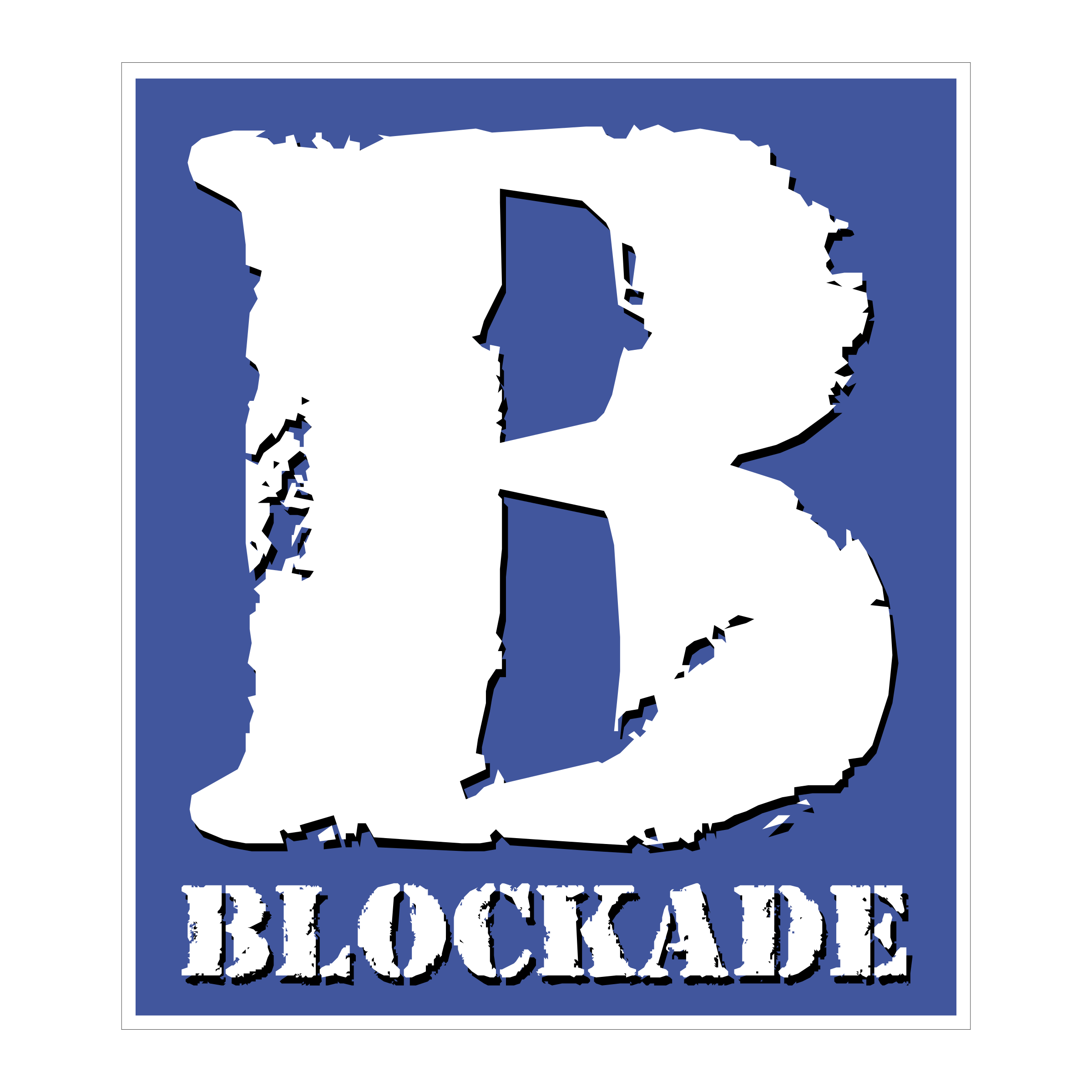 Blockade 01 Logo png transparent