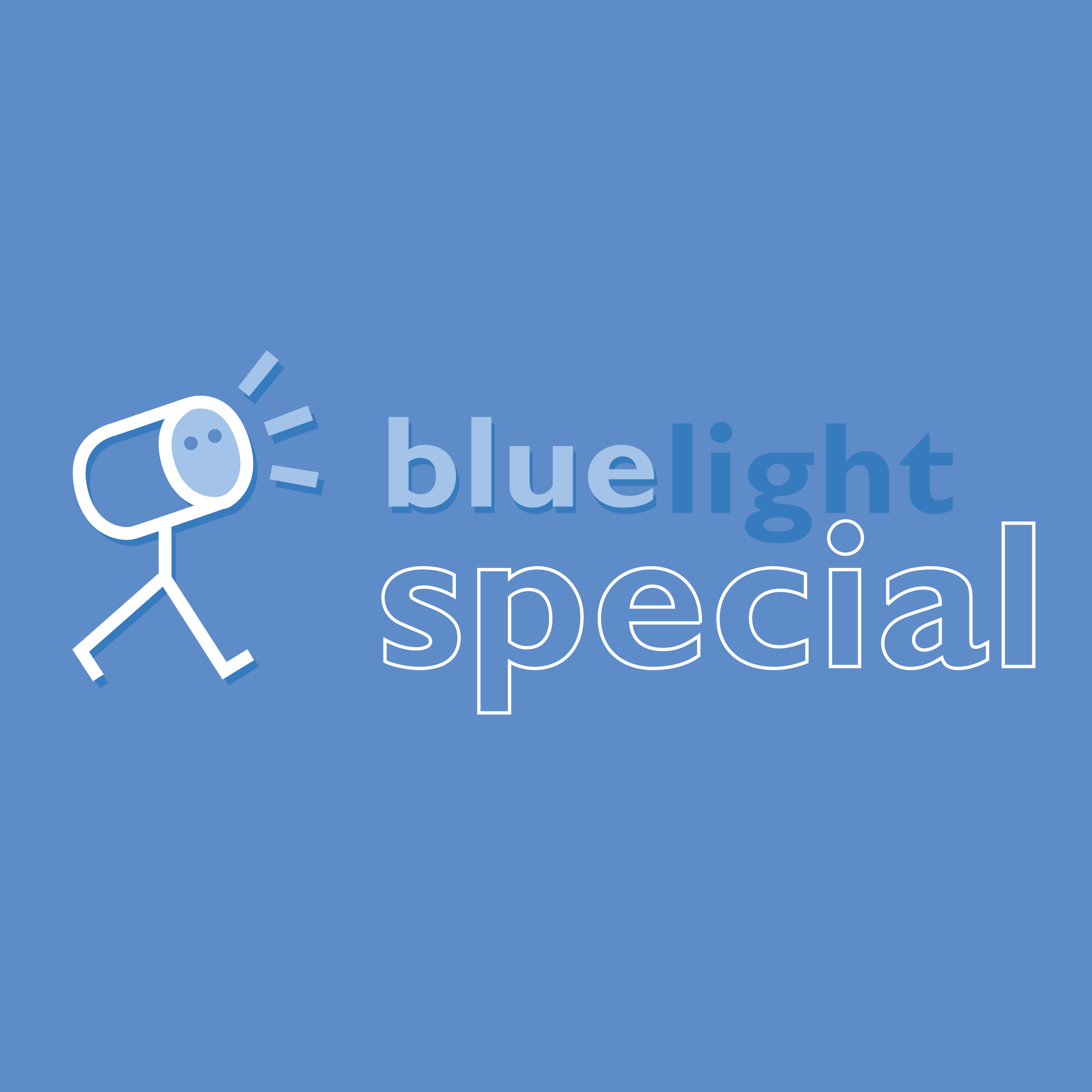 BlueLight Special Logo png transparent