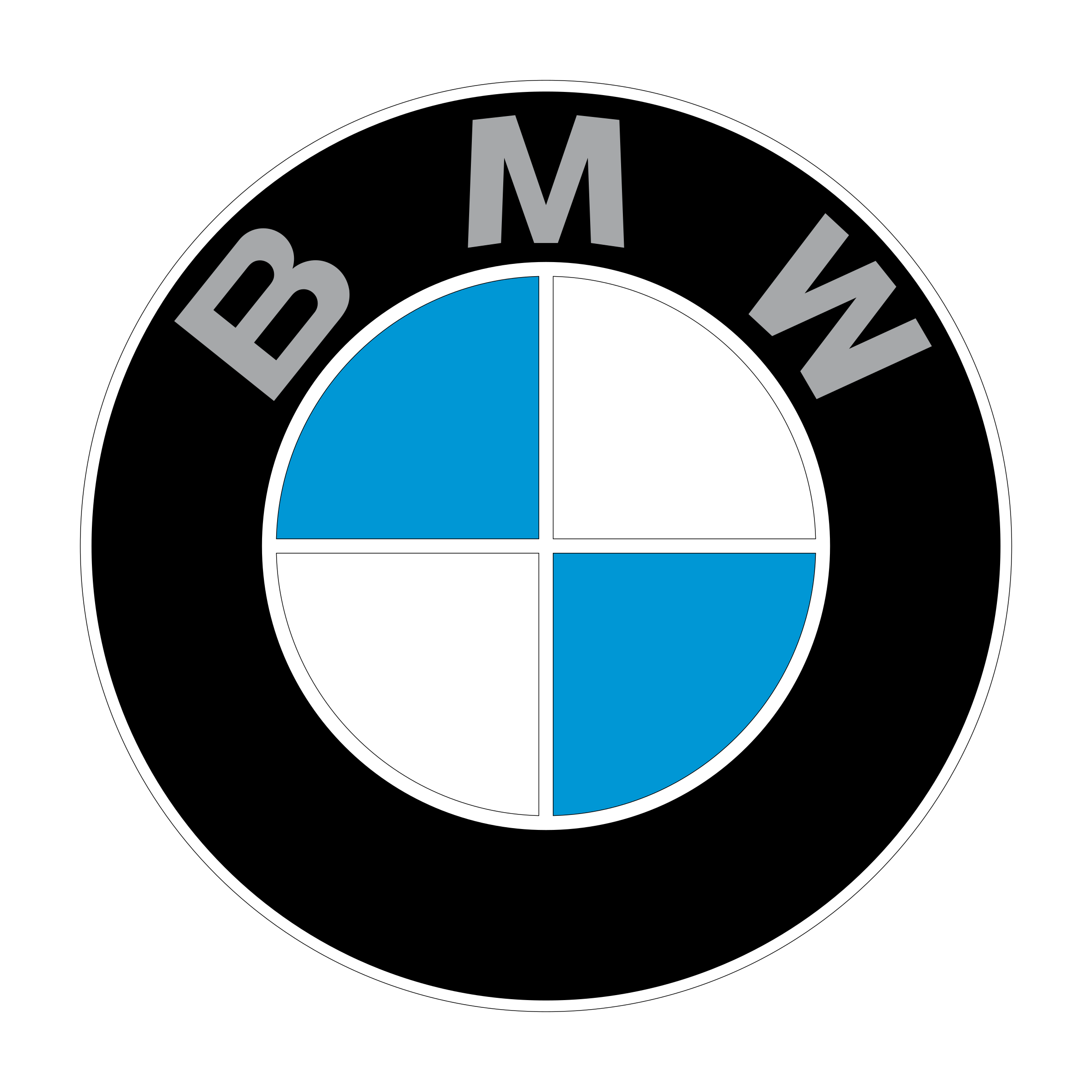 BMW 01 Logo PNG Transparent SVG Vector Freebie Supply