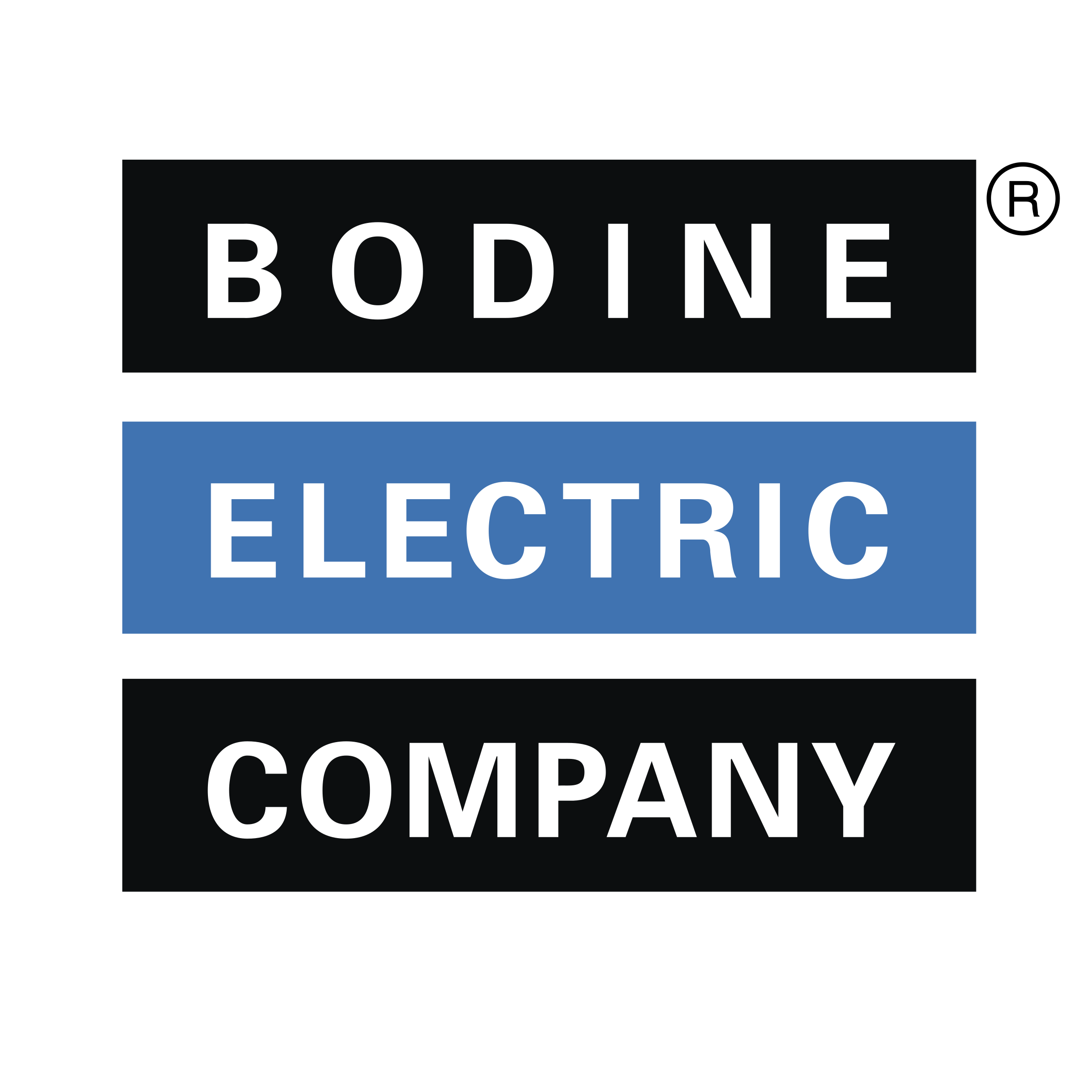 Bodine Electric Company Logo png transparent