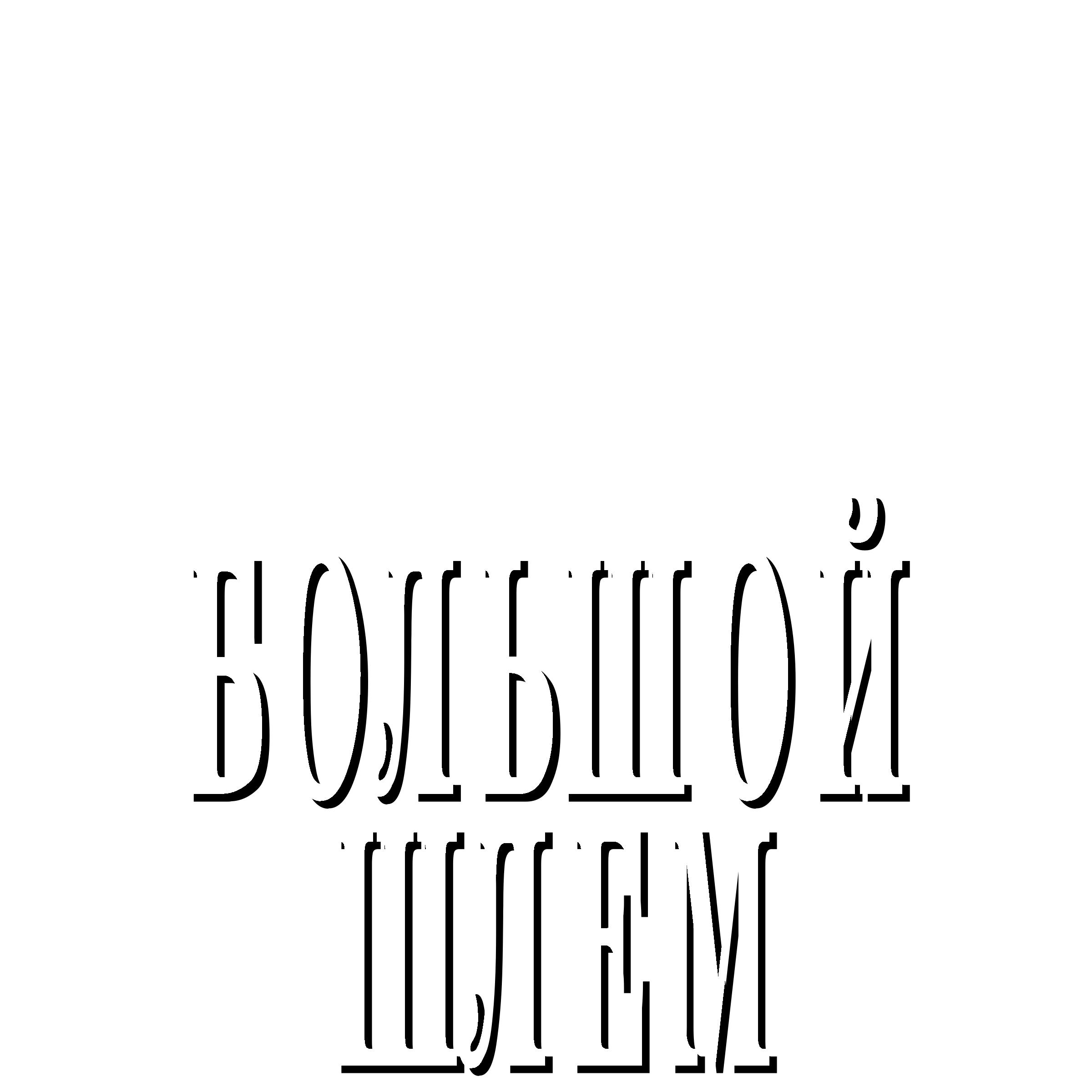 Bolshoy Shlem 919 Logo black and white