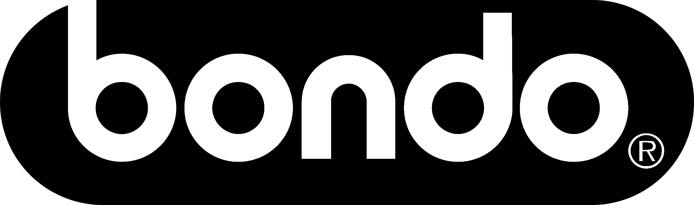BONDO Logo black and white