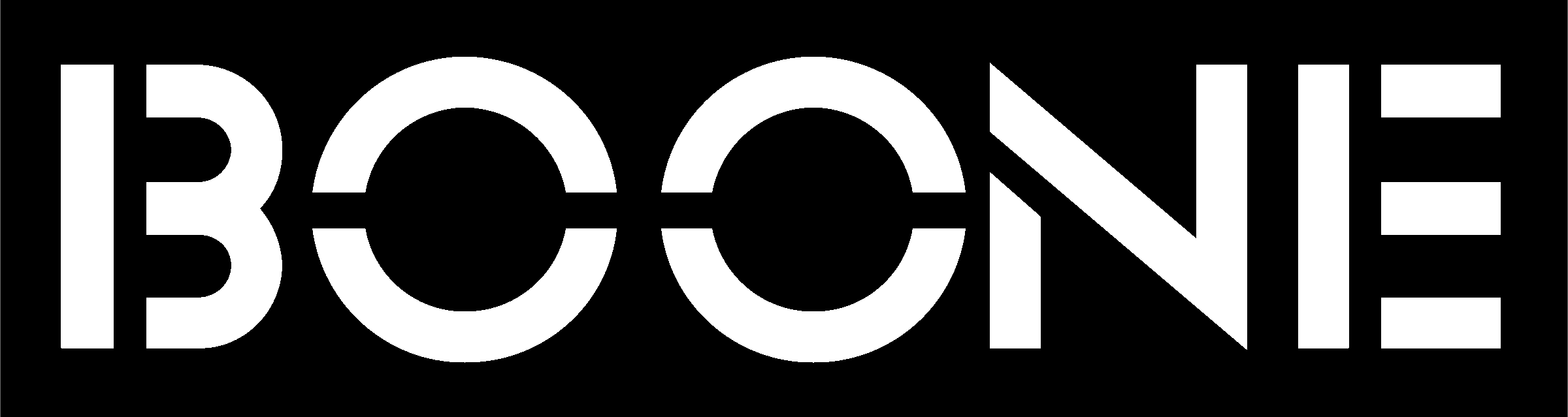 BOONE Logo black and white
