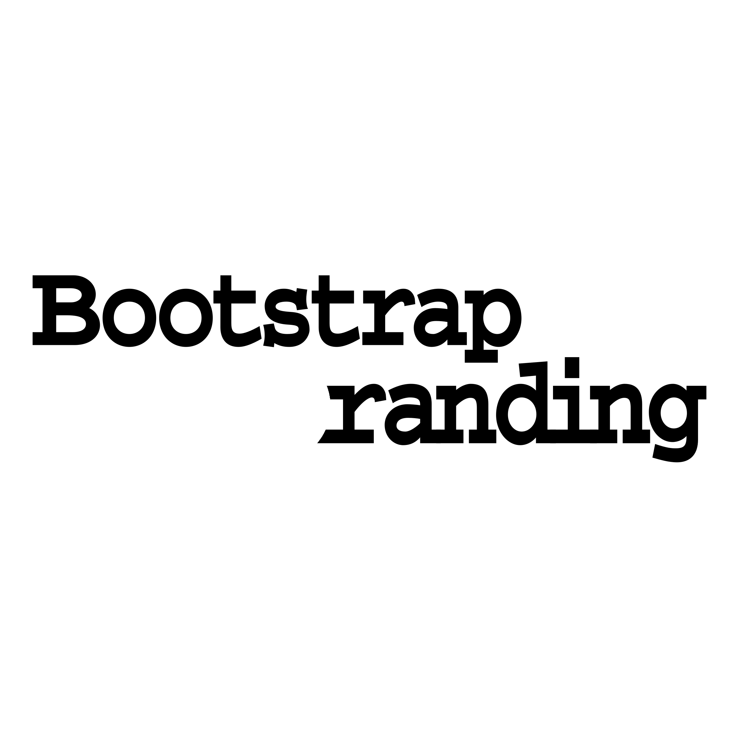 Bootstrap Branding Logo PNG Transparent & SVG Vector - Freebie Supply