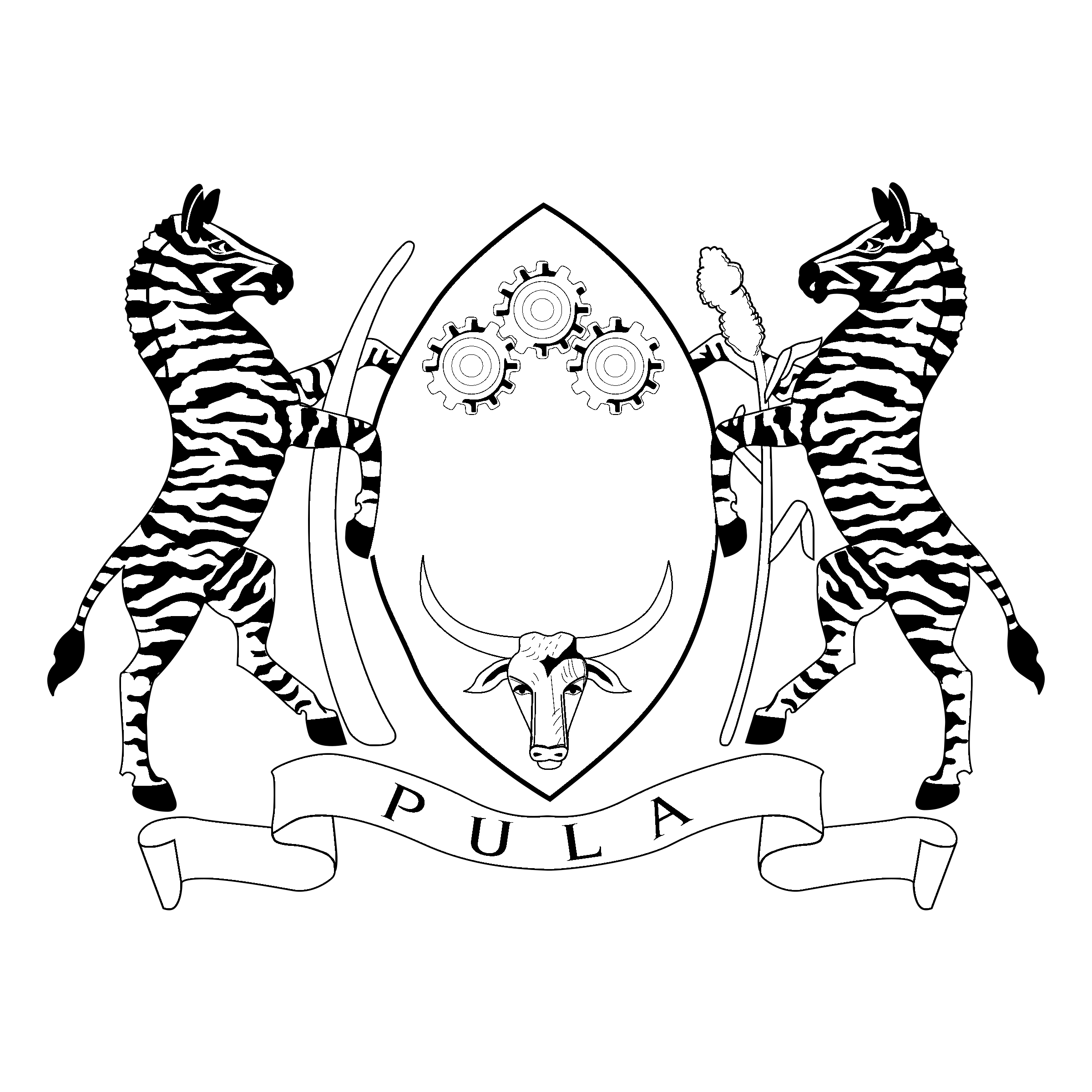 Boputs Logo black and white