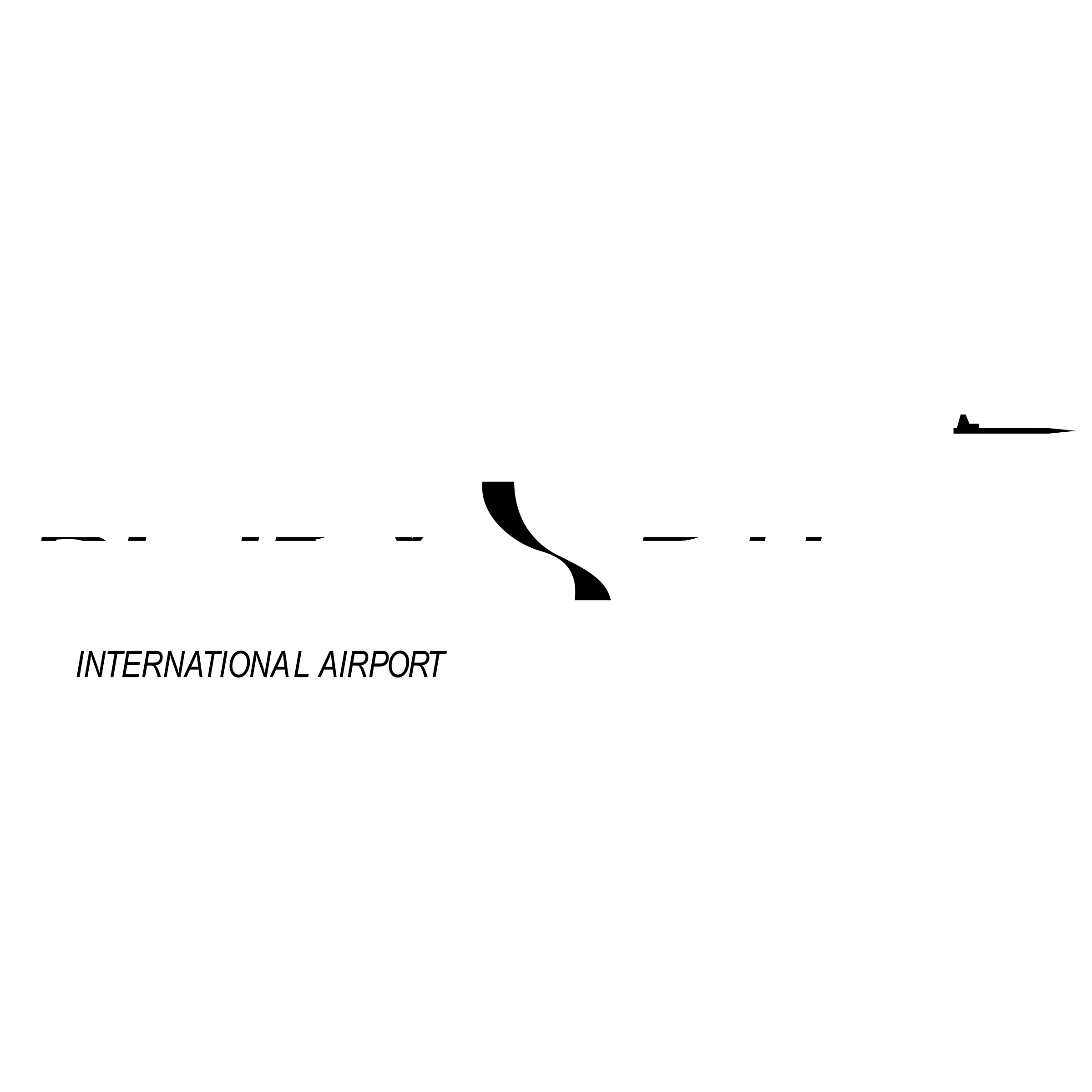 Boryspol Airport 01 Logo black and white