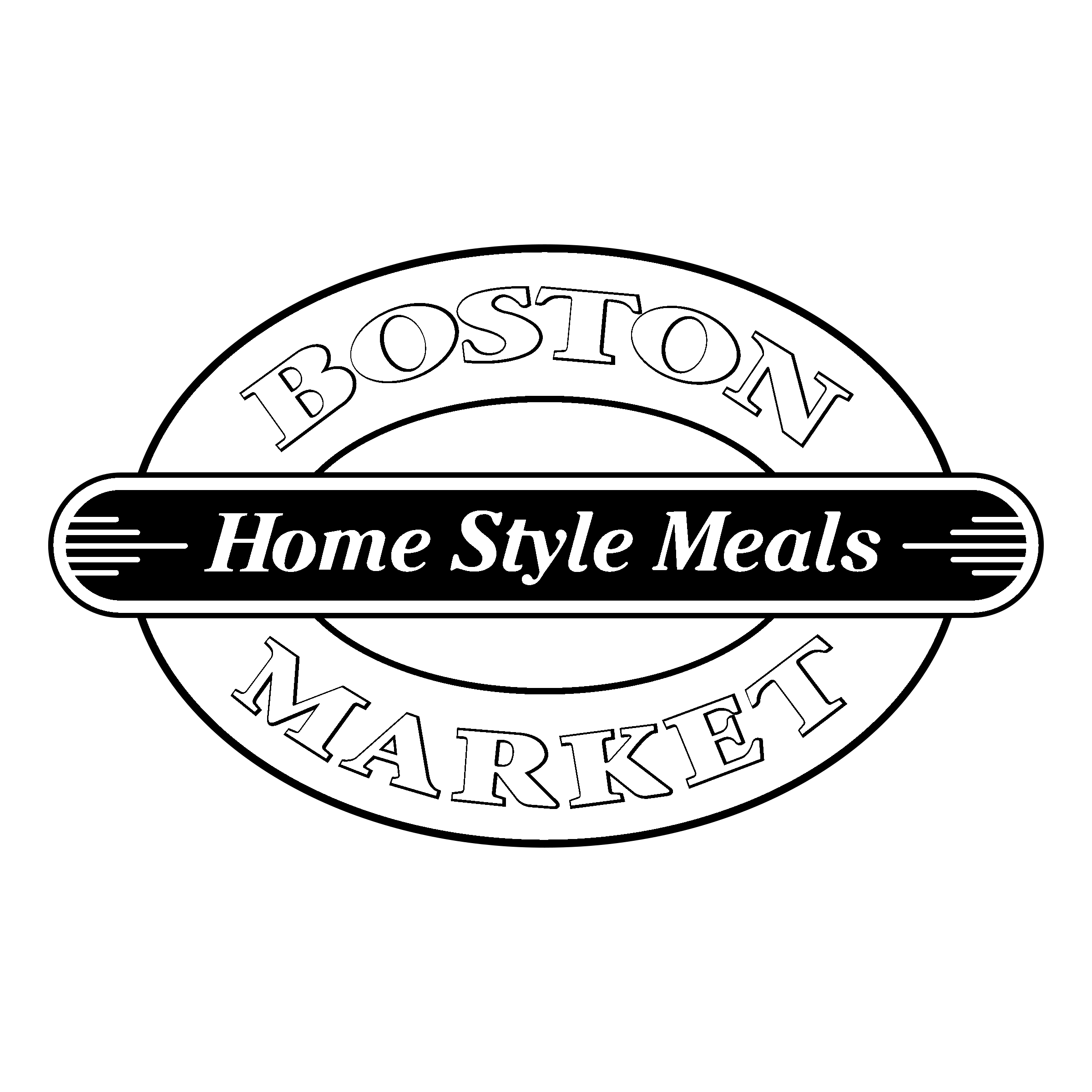 Boston Market 03 Logo black and white