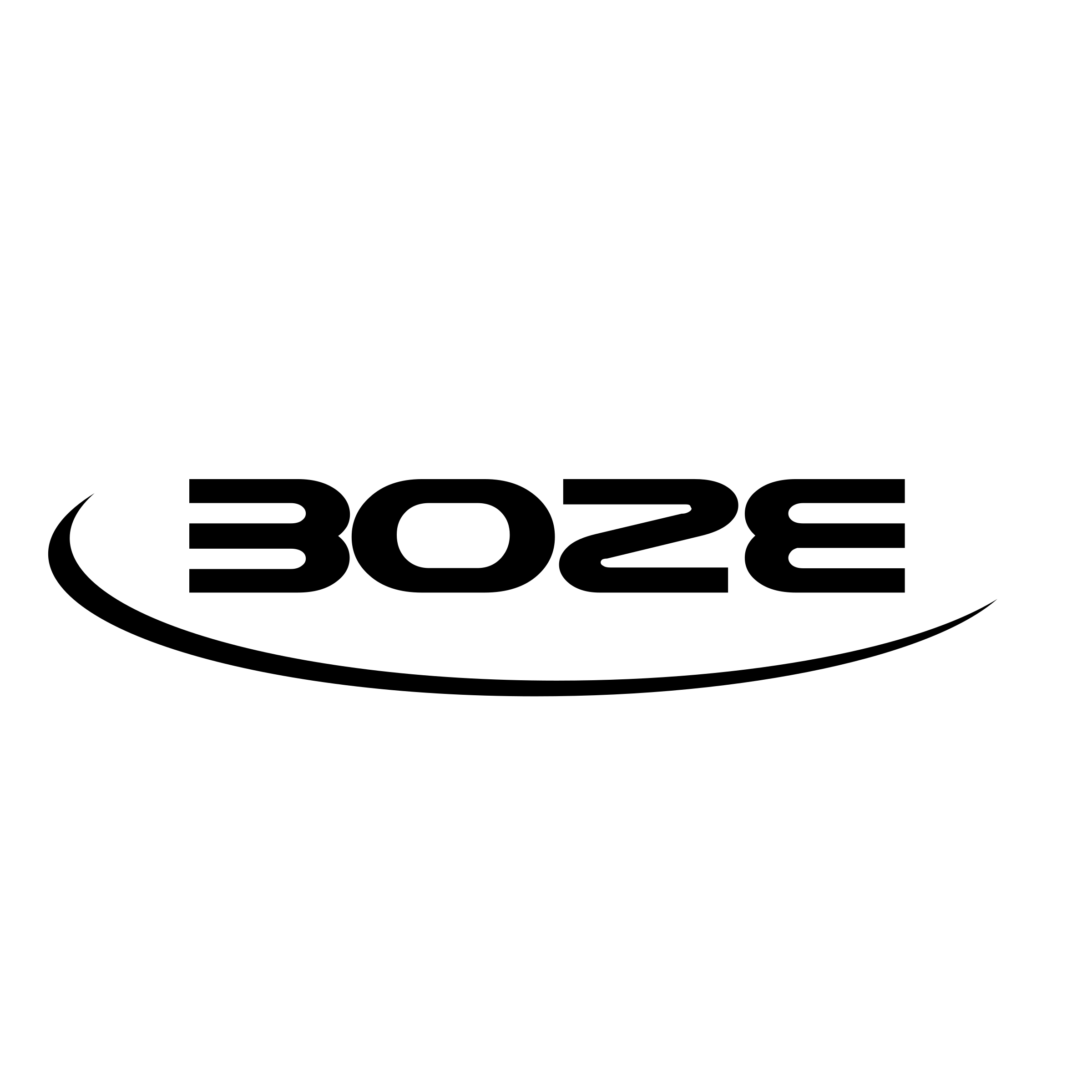 Boze Alloys Logo black and white