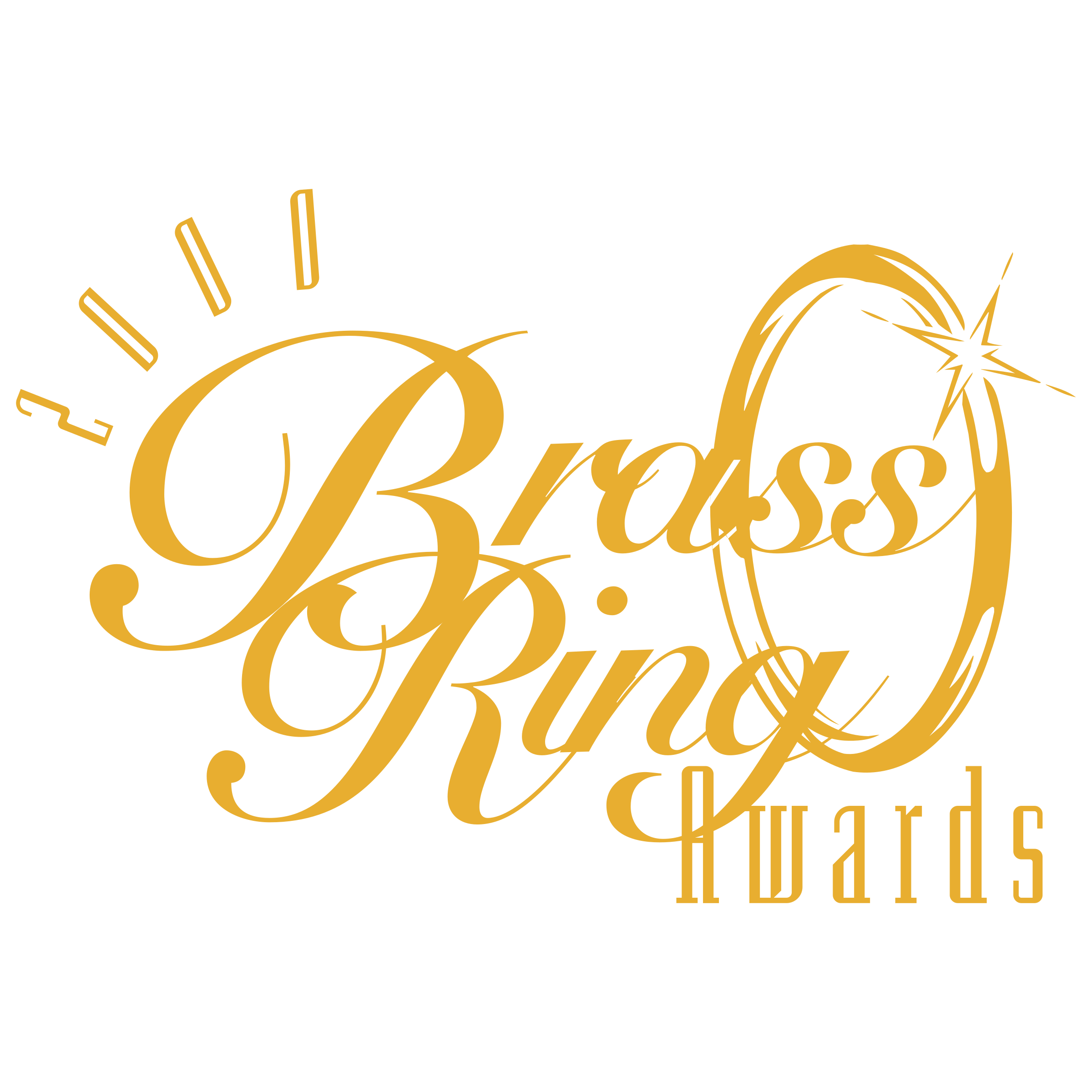 Brass Ring Awards Logo PNG Transparent & SVG Vector Freebie Supply