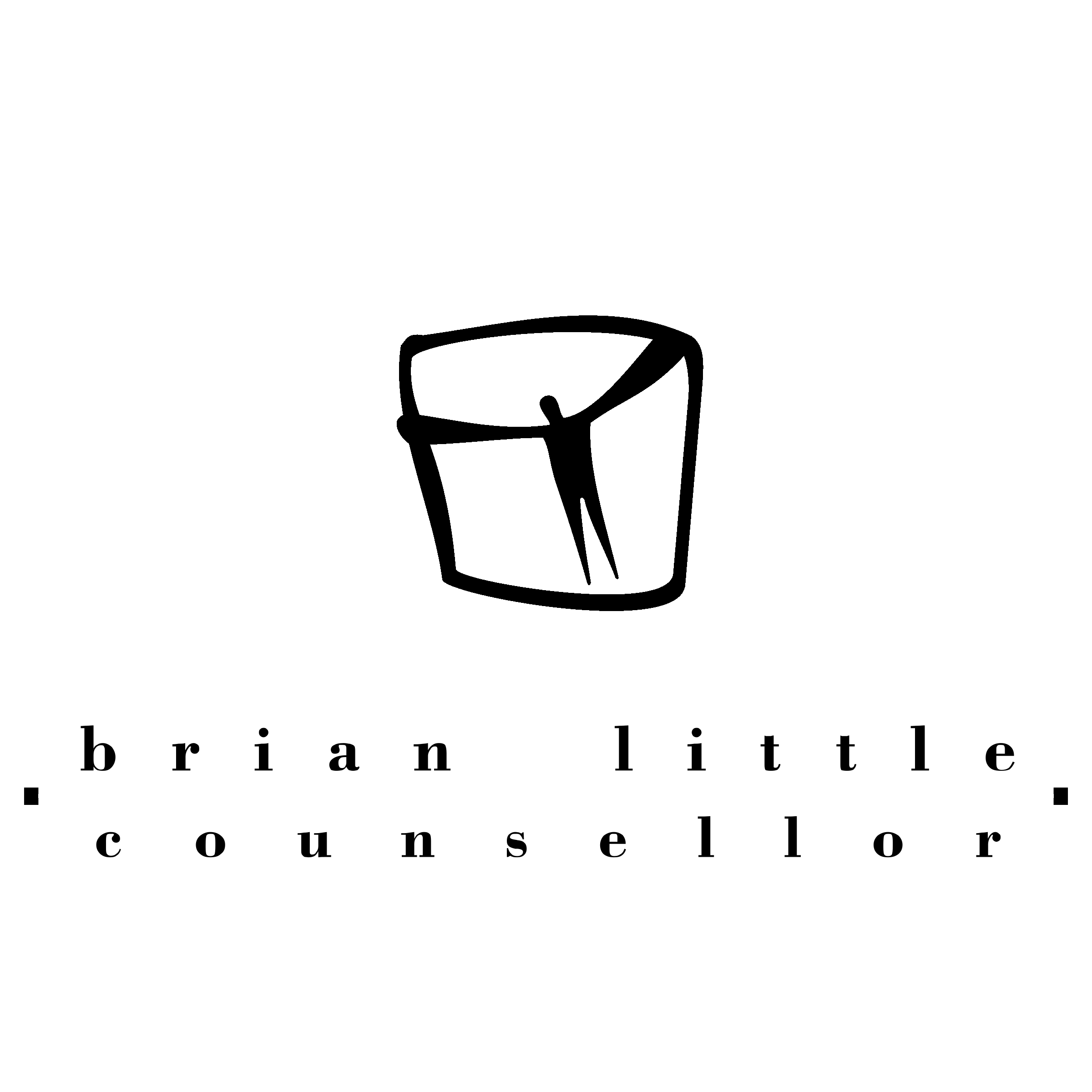 Brian Little Counsellor Logo black and white