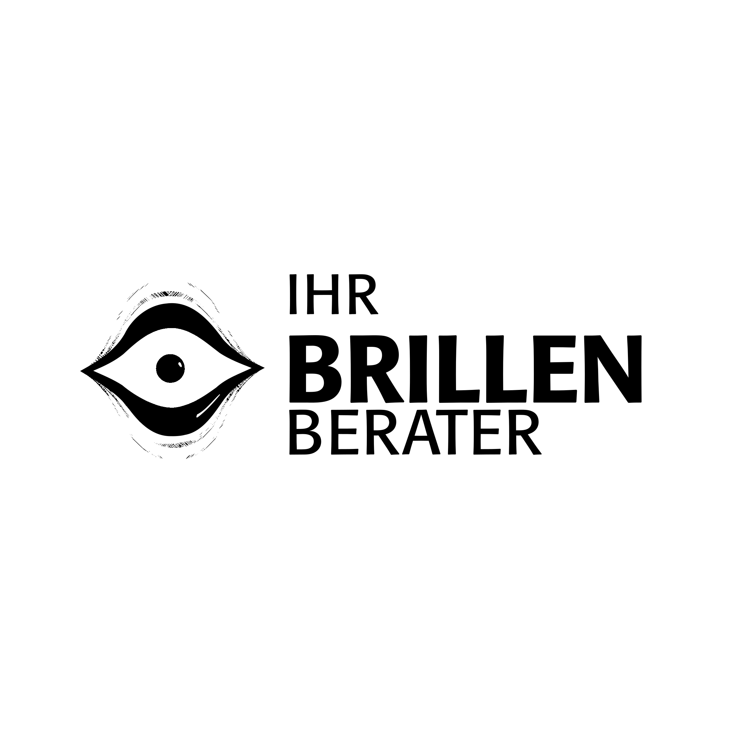 Brillen Berater Logo black and white