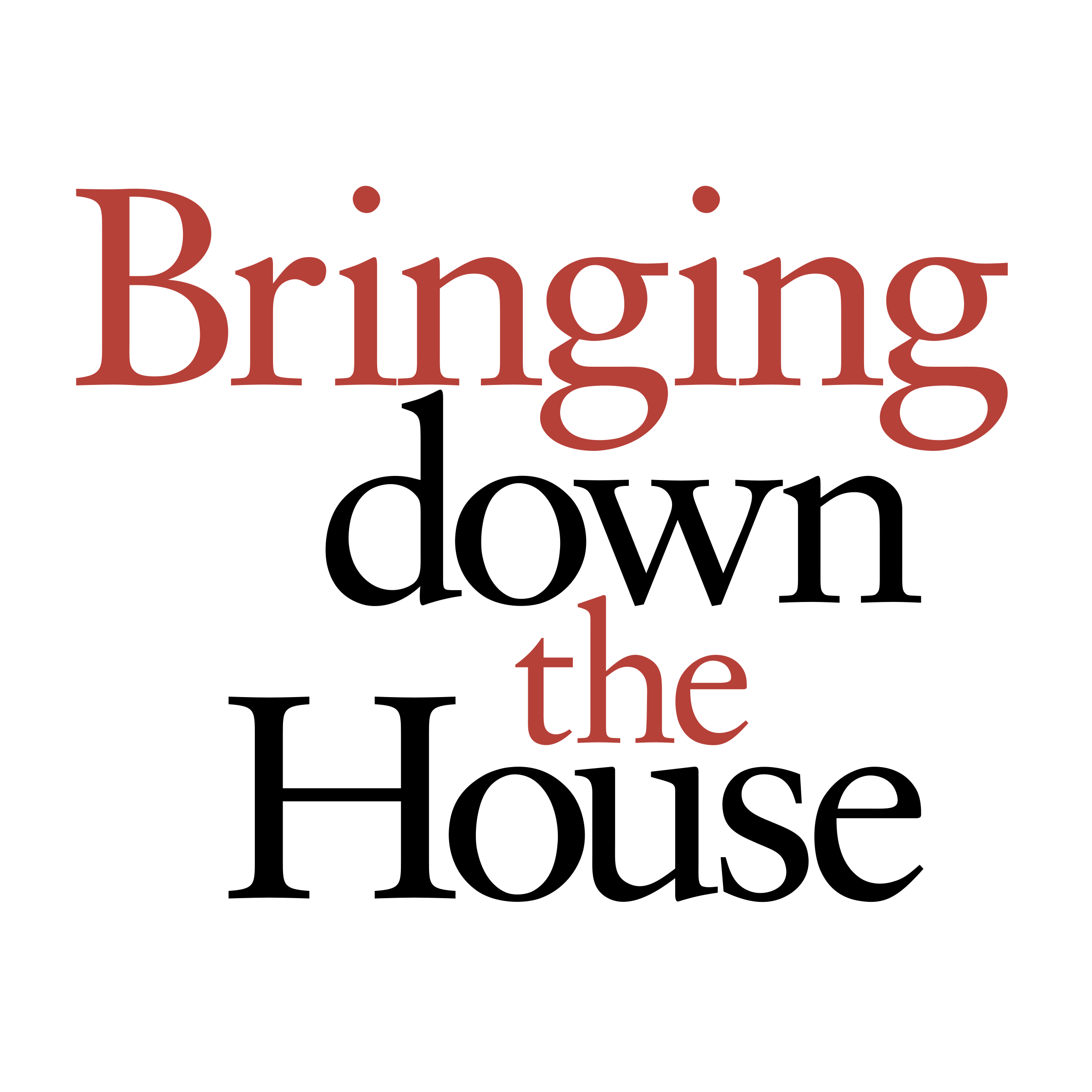 Bringing down the House 01 Logo PNG Transparent & SVG Vector - Freebie