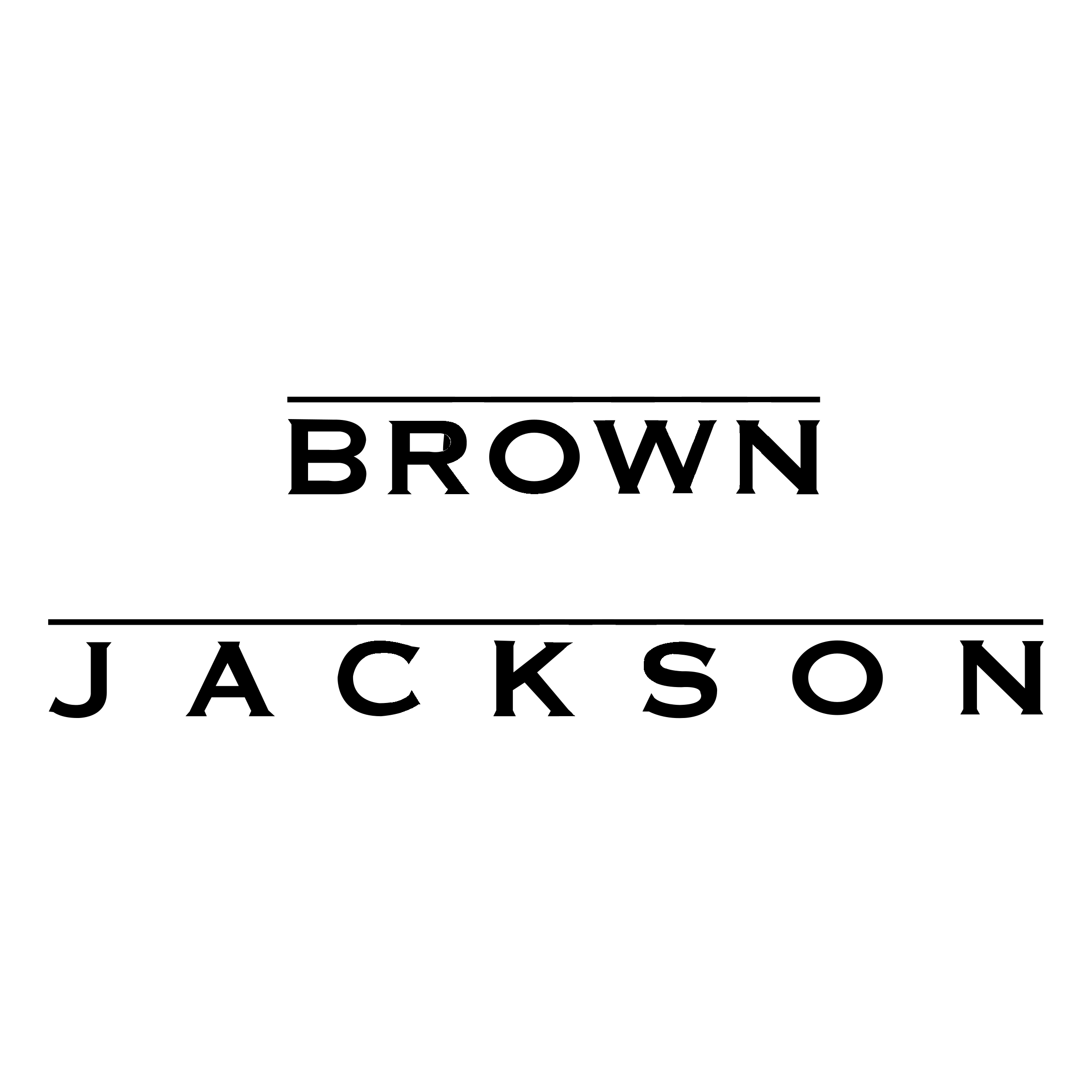 Brown & Jackson 02 Logo black and white