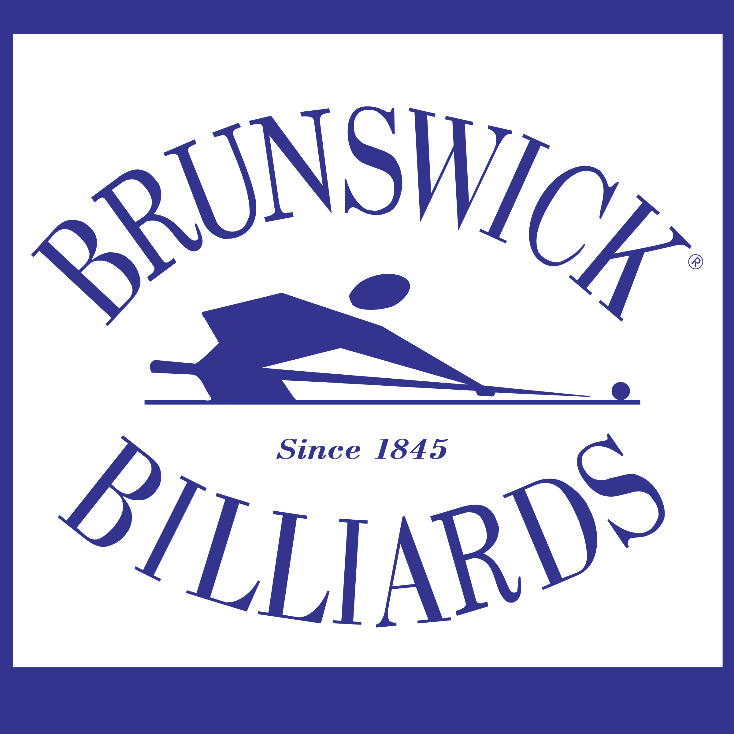 Brunswick Billiards Logo PNG Transparent & SVG Vector - Freebie Supply