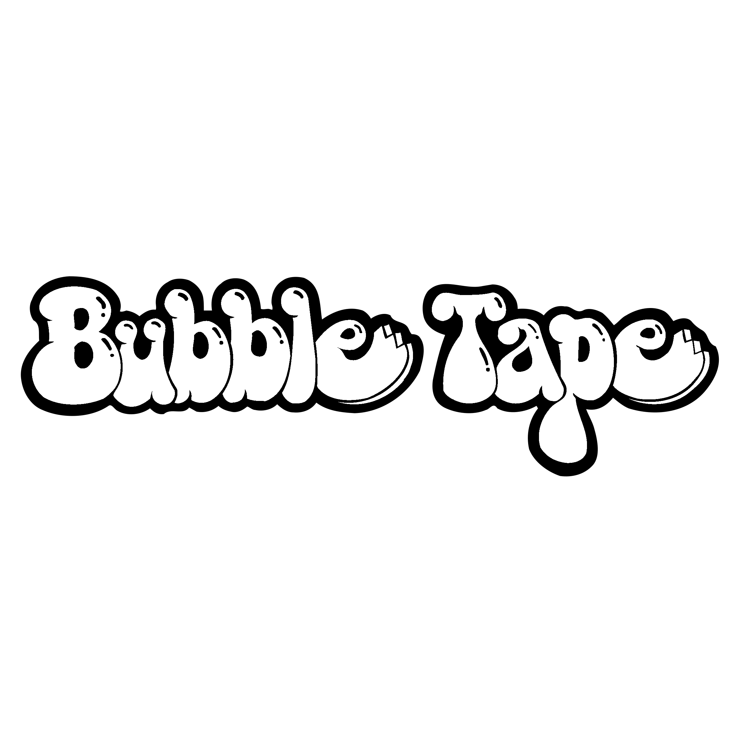 Bubble Tape Logo PNG Transparent & SVG Vector Freebie Supply