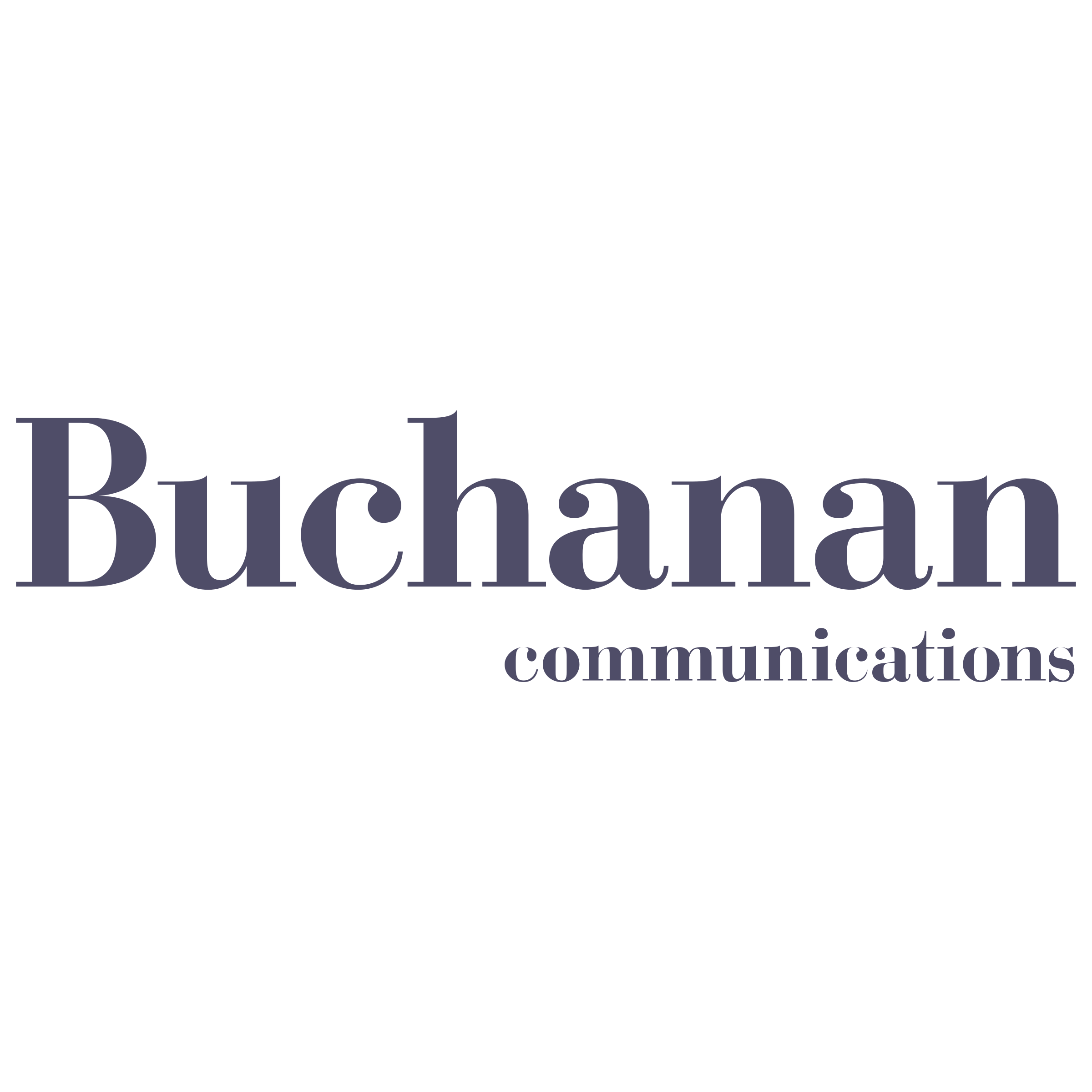Buchanan Communications Logo png transparent