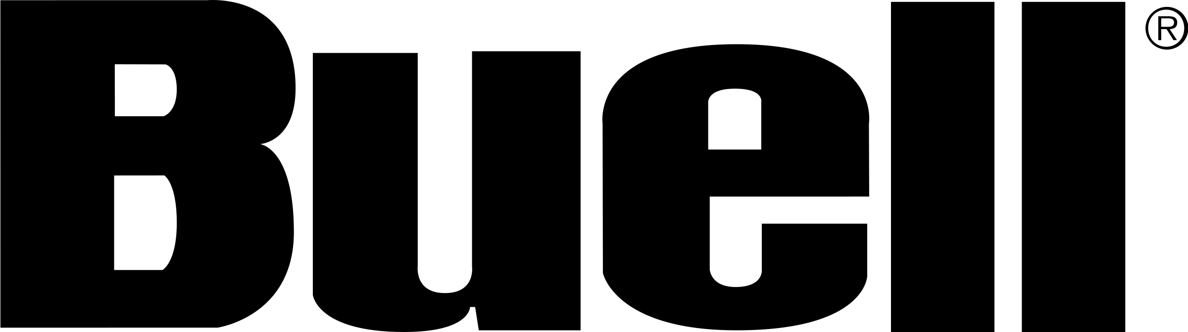 BUELL MOTORCYCLES Logo black and white