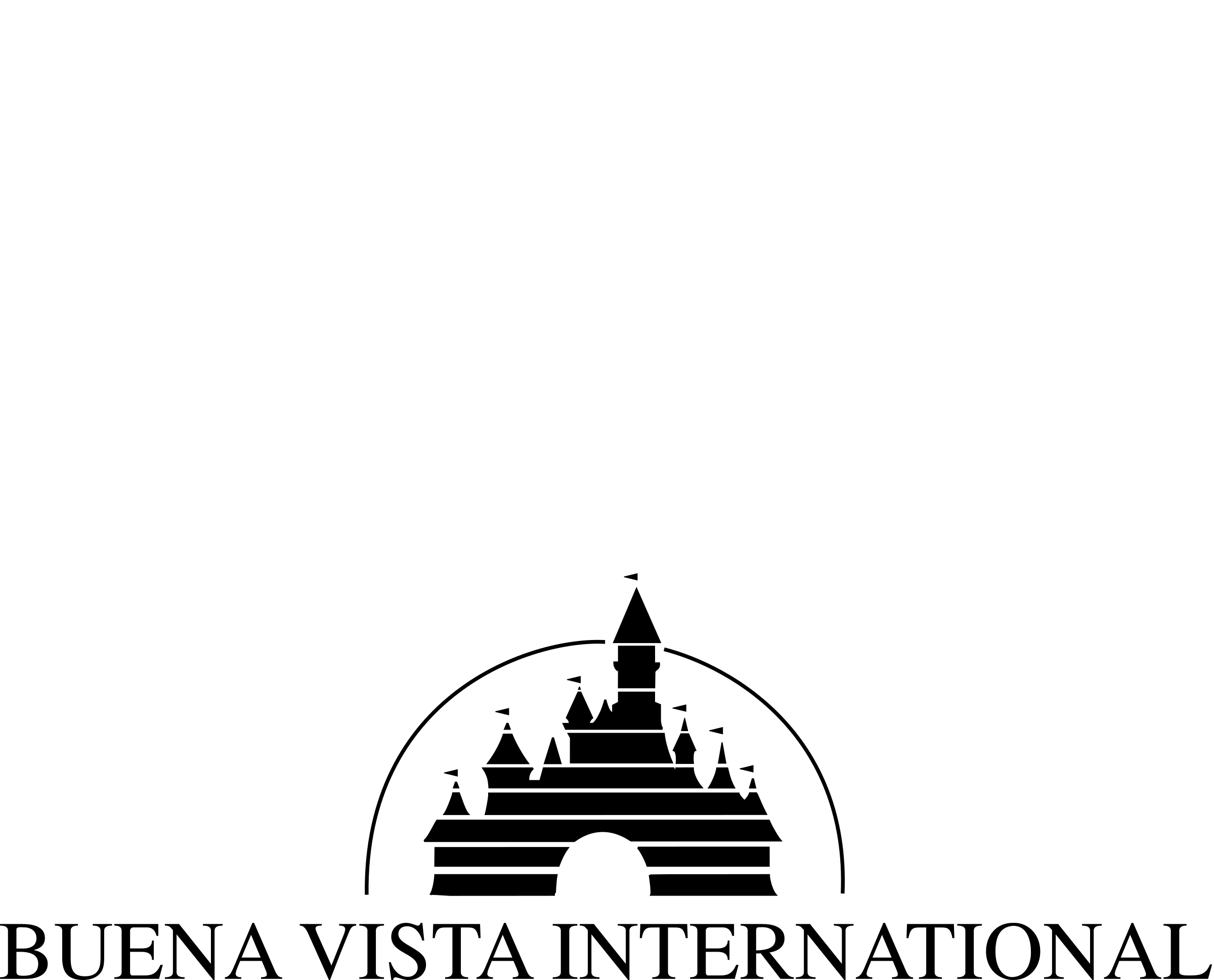 Buena Vista Int Logo black and white