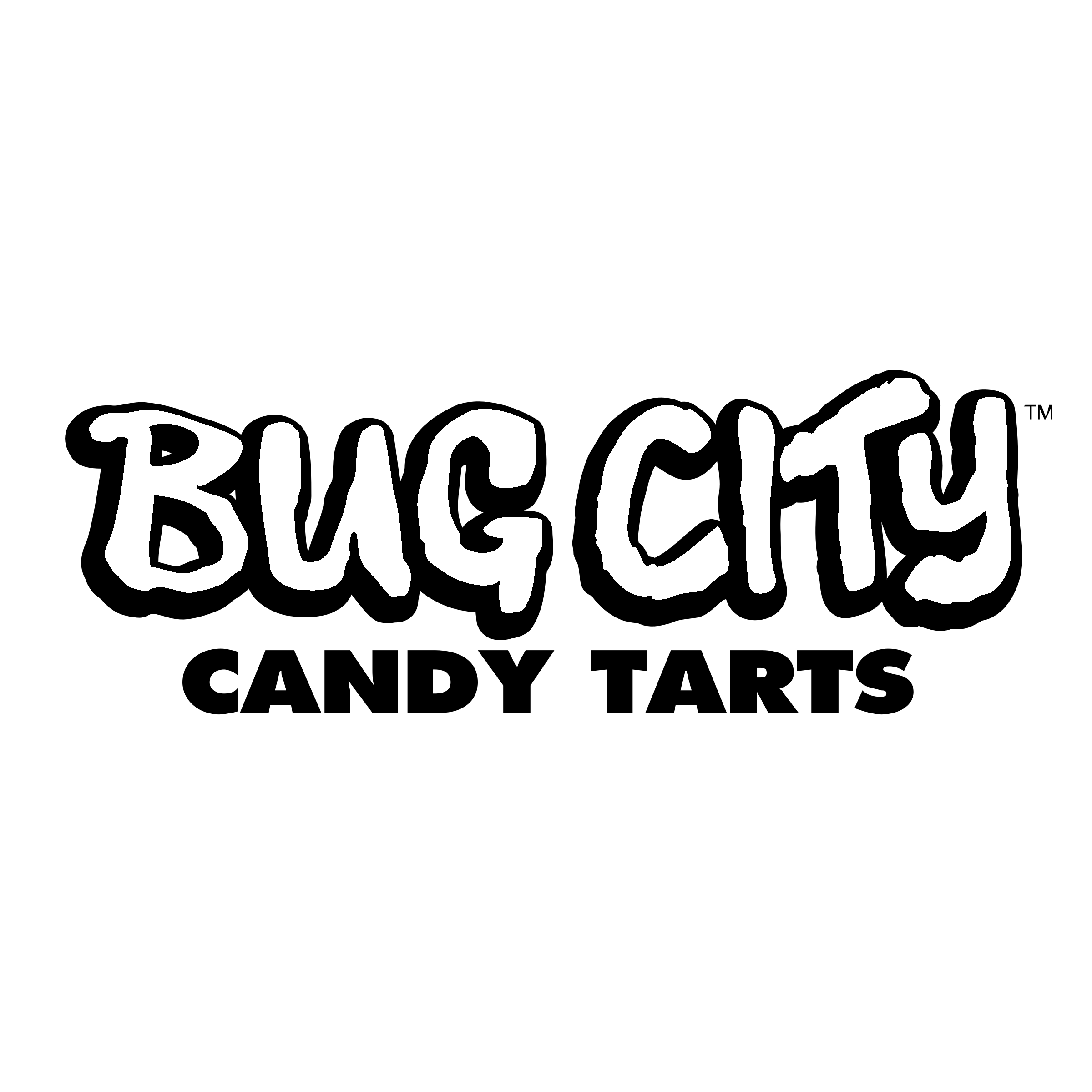 Bug City 01 Logo black and white