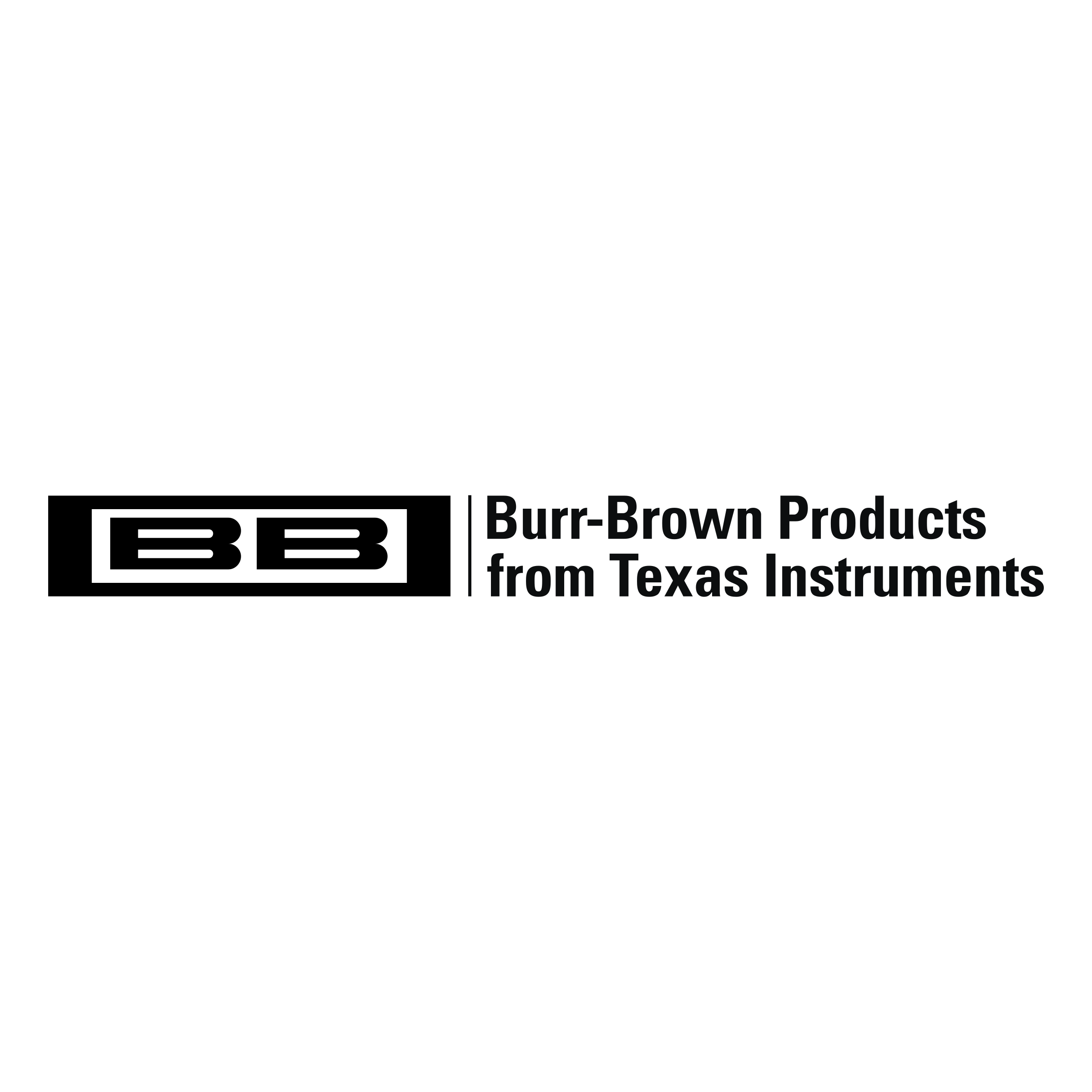 Burr Brown Products Logo png transparent