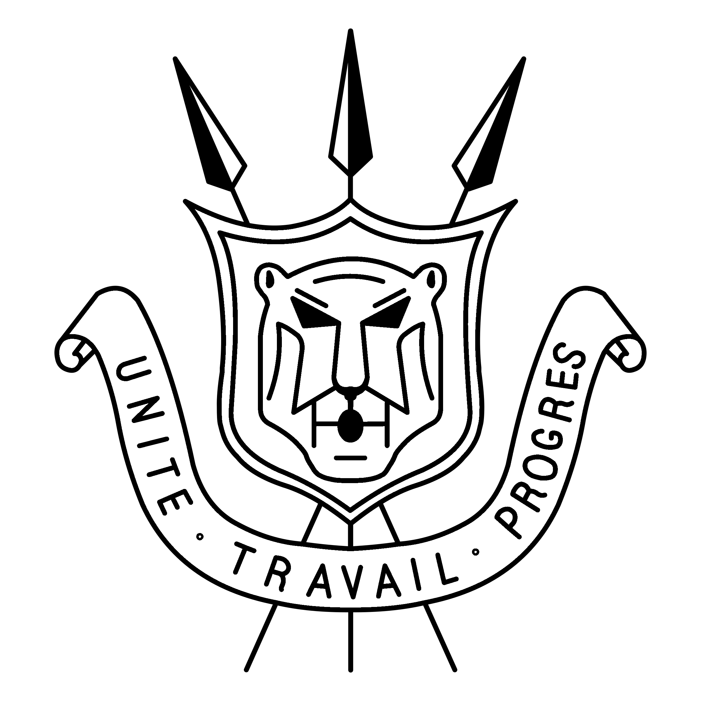 Burundi 01 Logo black and white