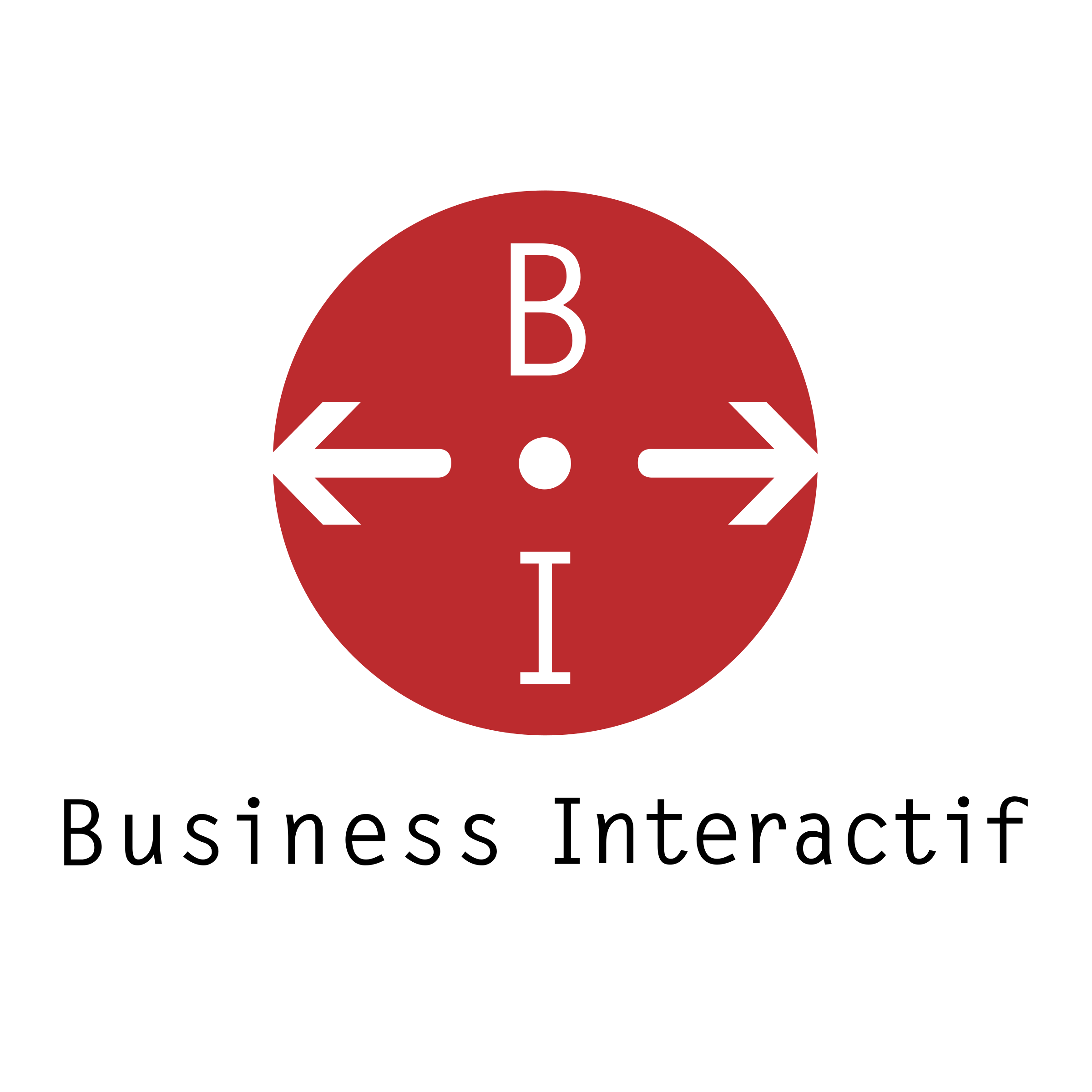 Business Interactif Logo png transparent