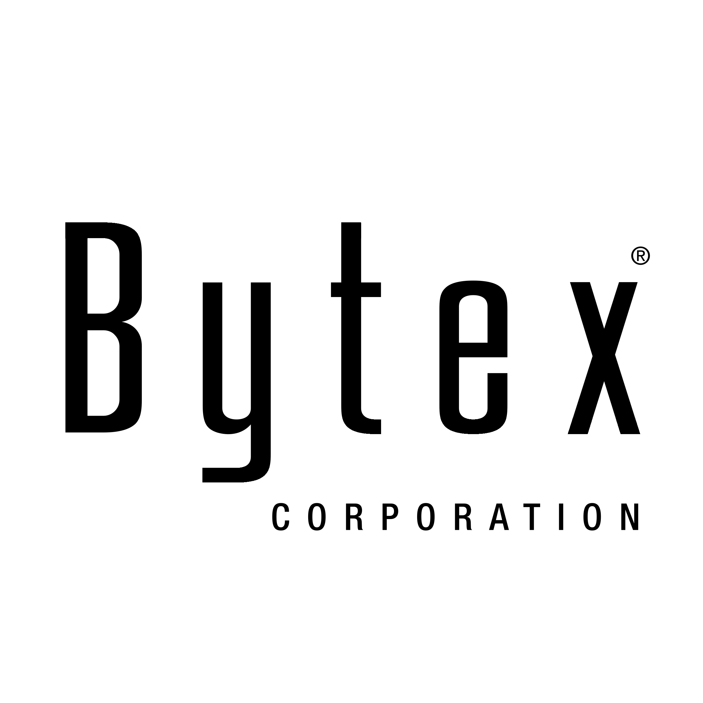 Bytex 01 Logo black and white