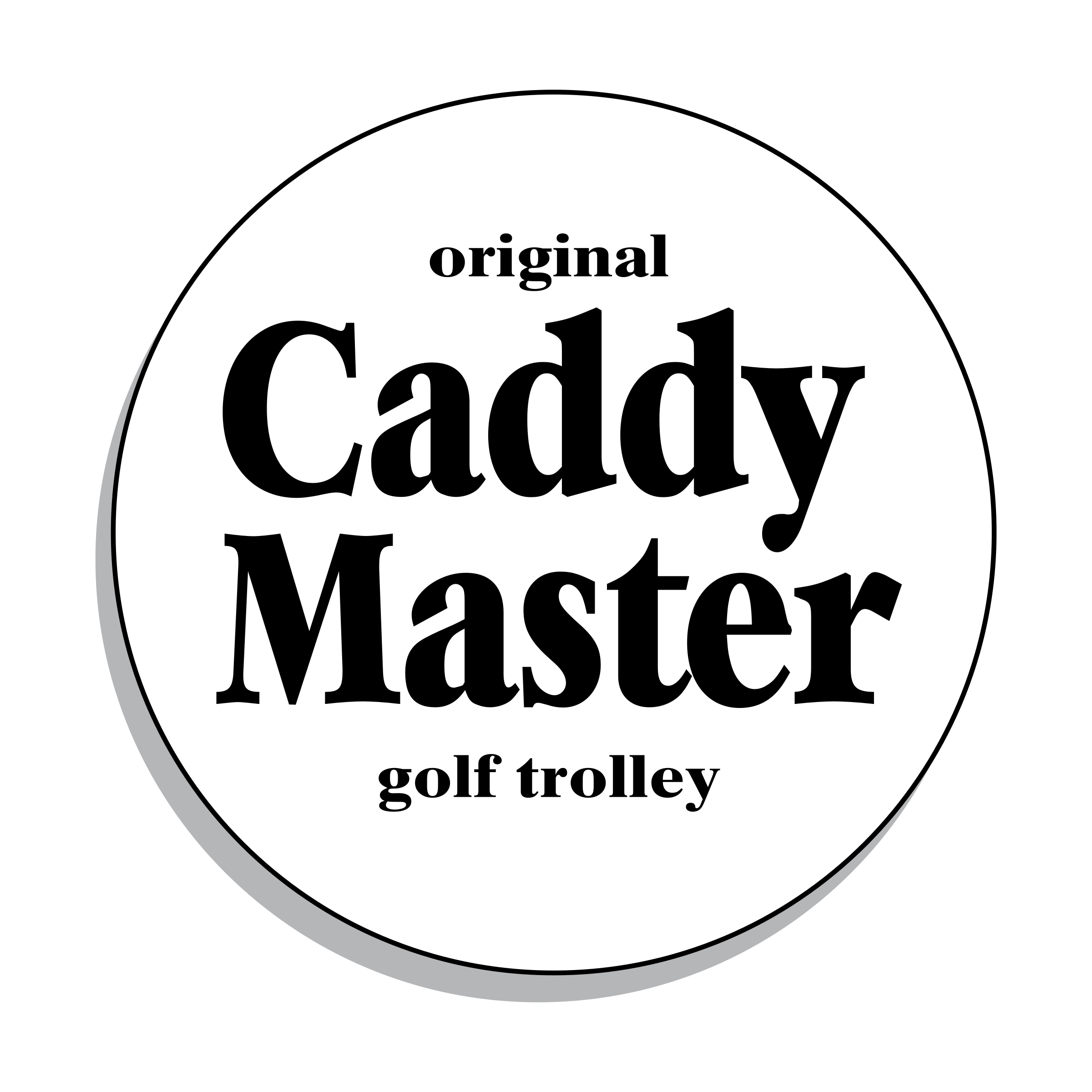 Caddy Master Logo png transparent