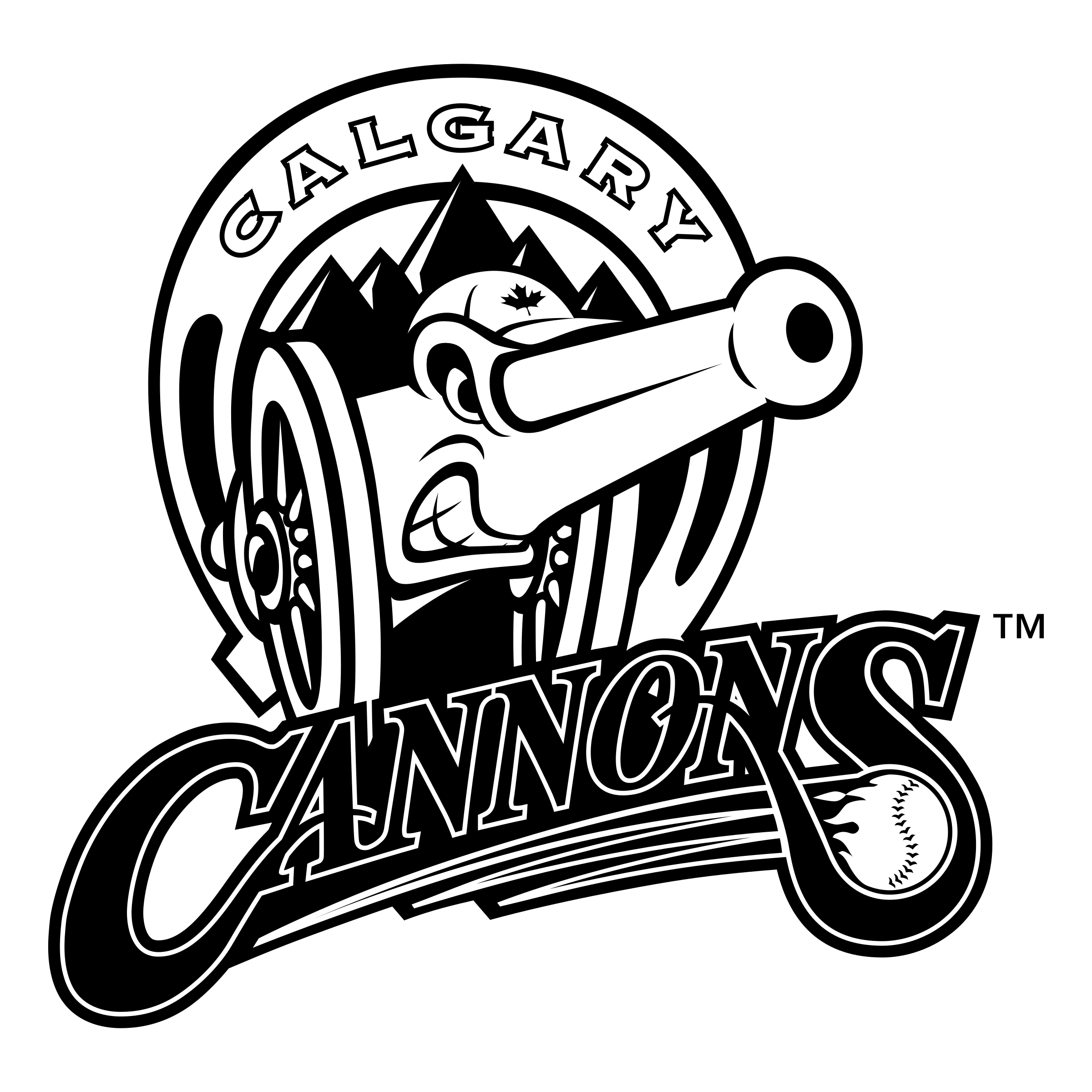 Calgary Cannons Logo PNG Transparent & SVG Vector Freebie Supply