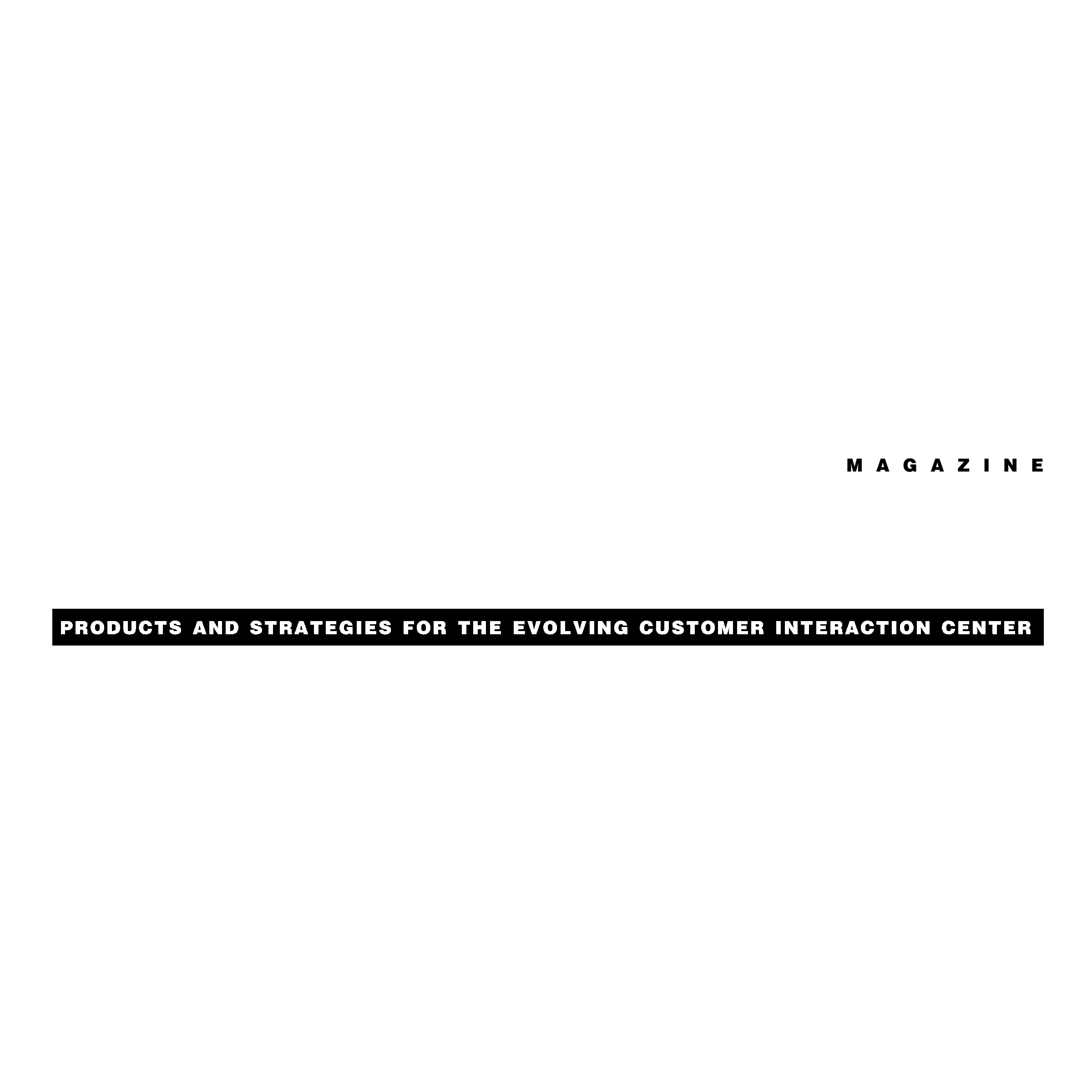 CallCenter Logo black and white