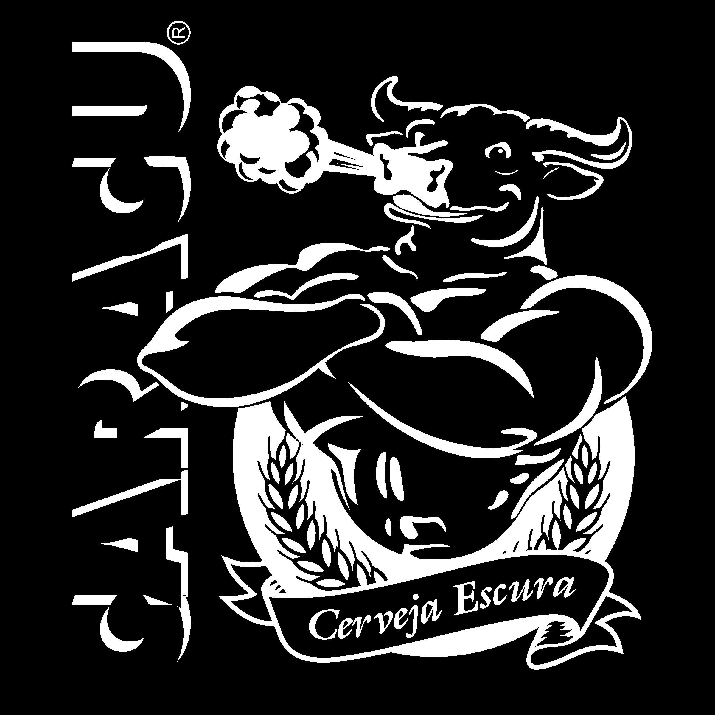 Caracu Logo black and white