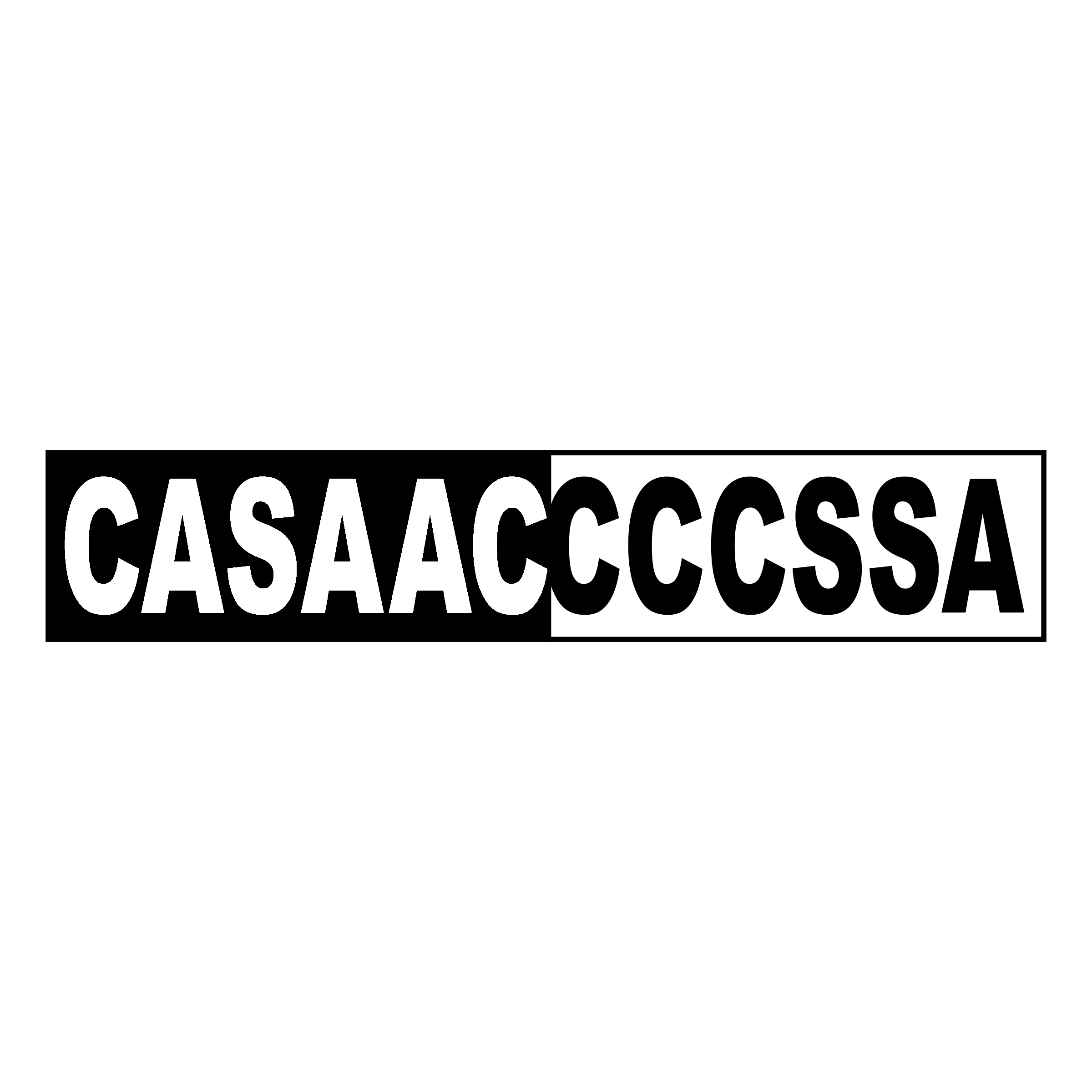 Casaac Cccssa Logo black and white