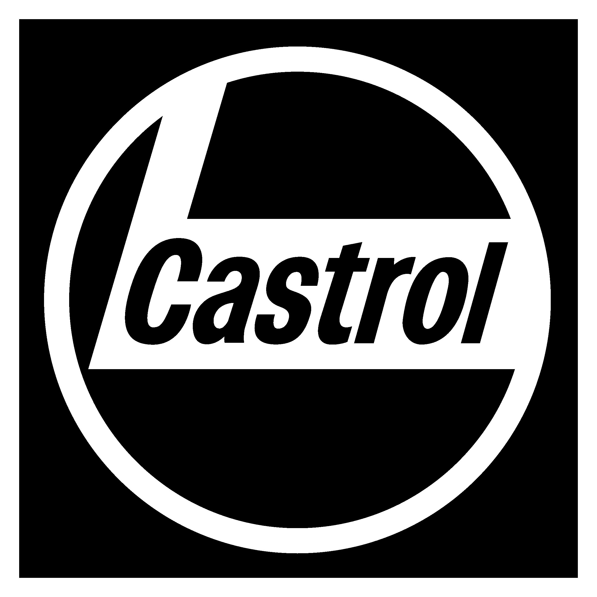 Castrol 3 Logo black and white
