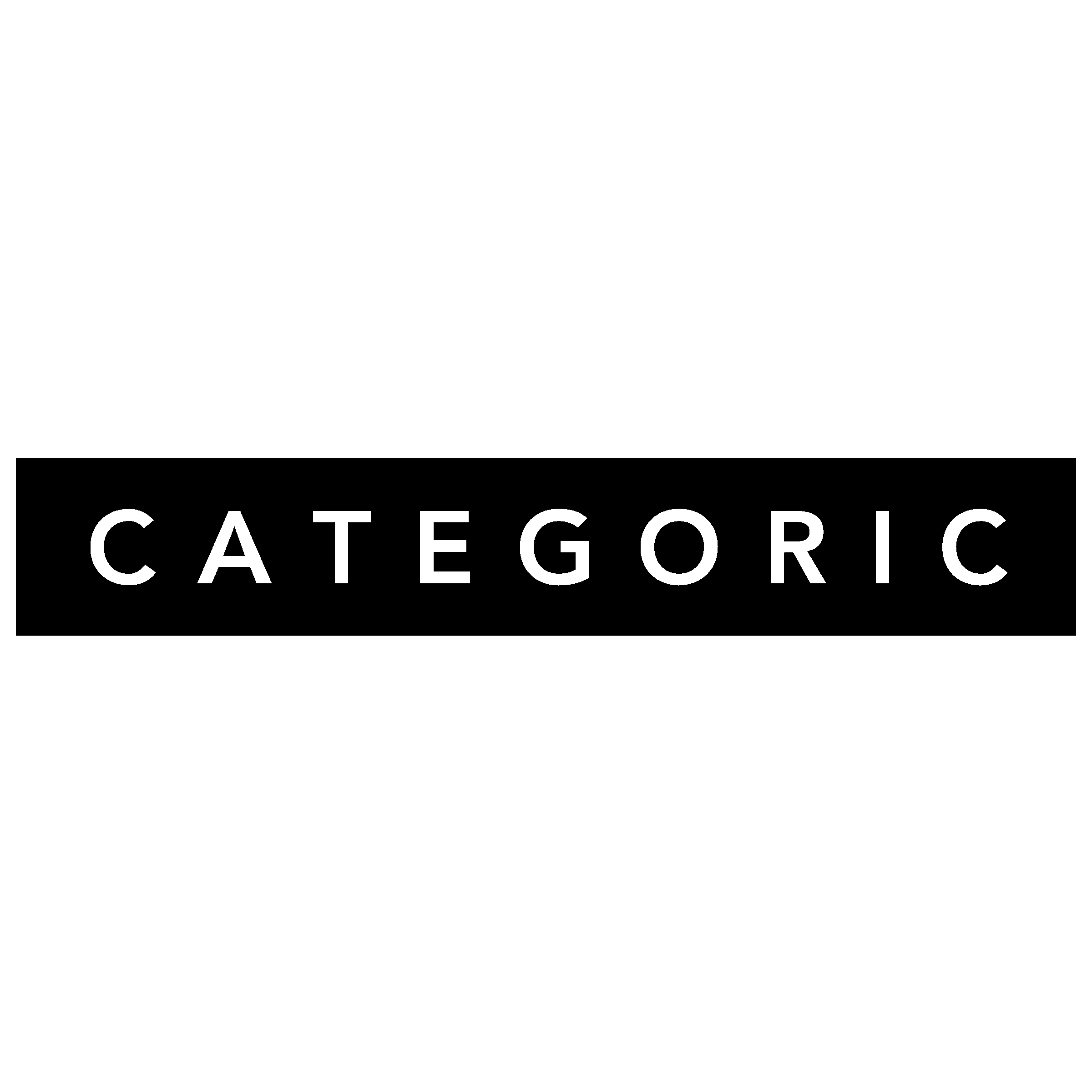 Categoric Logo black and white
