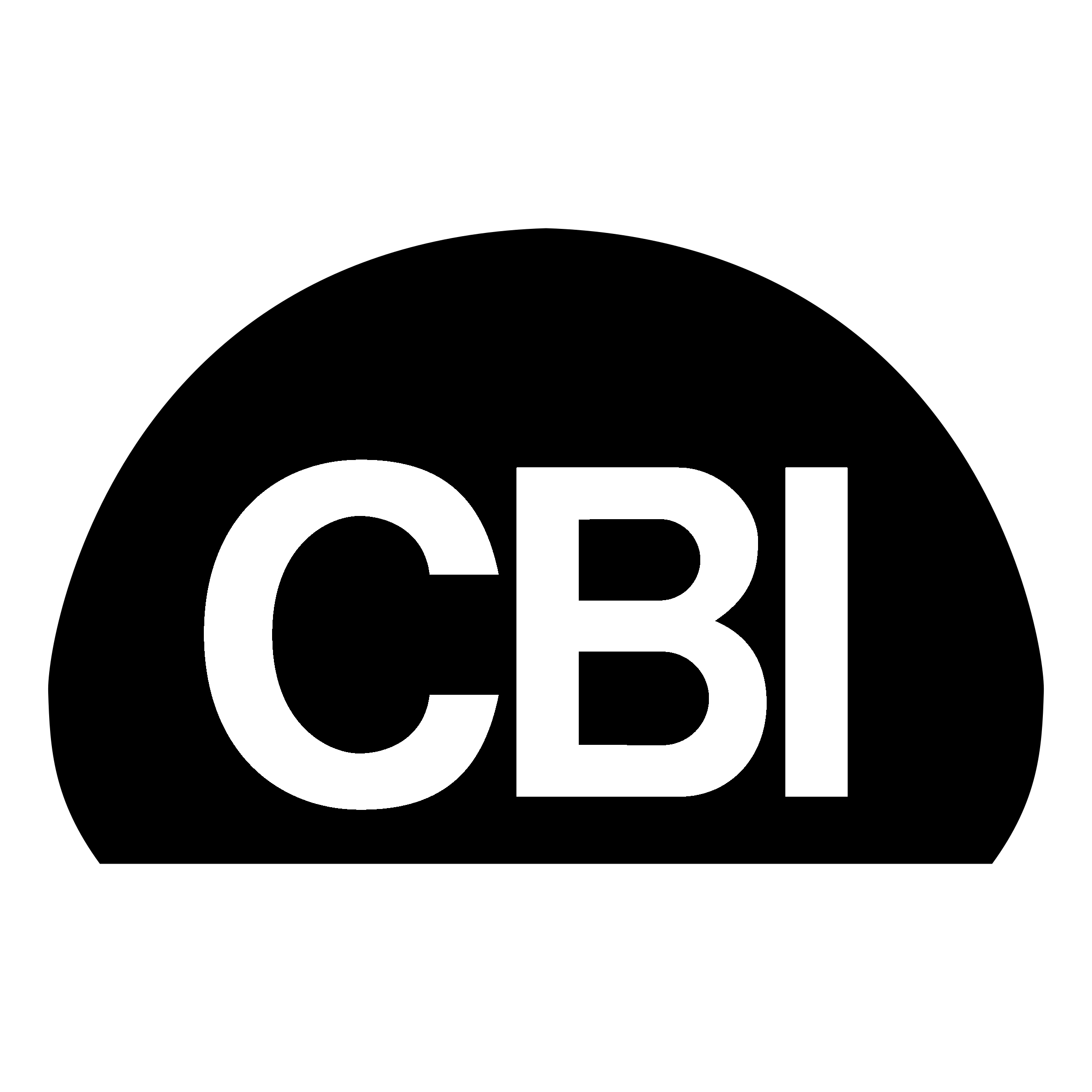 CBI Logo black and white