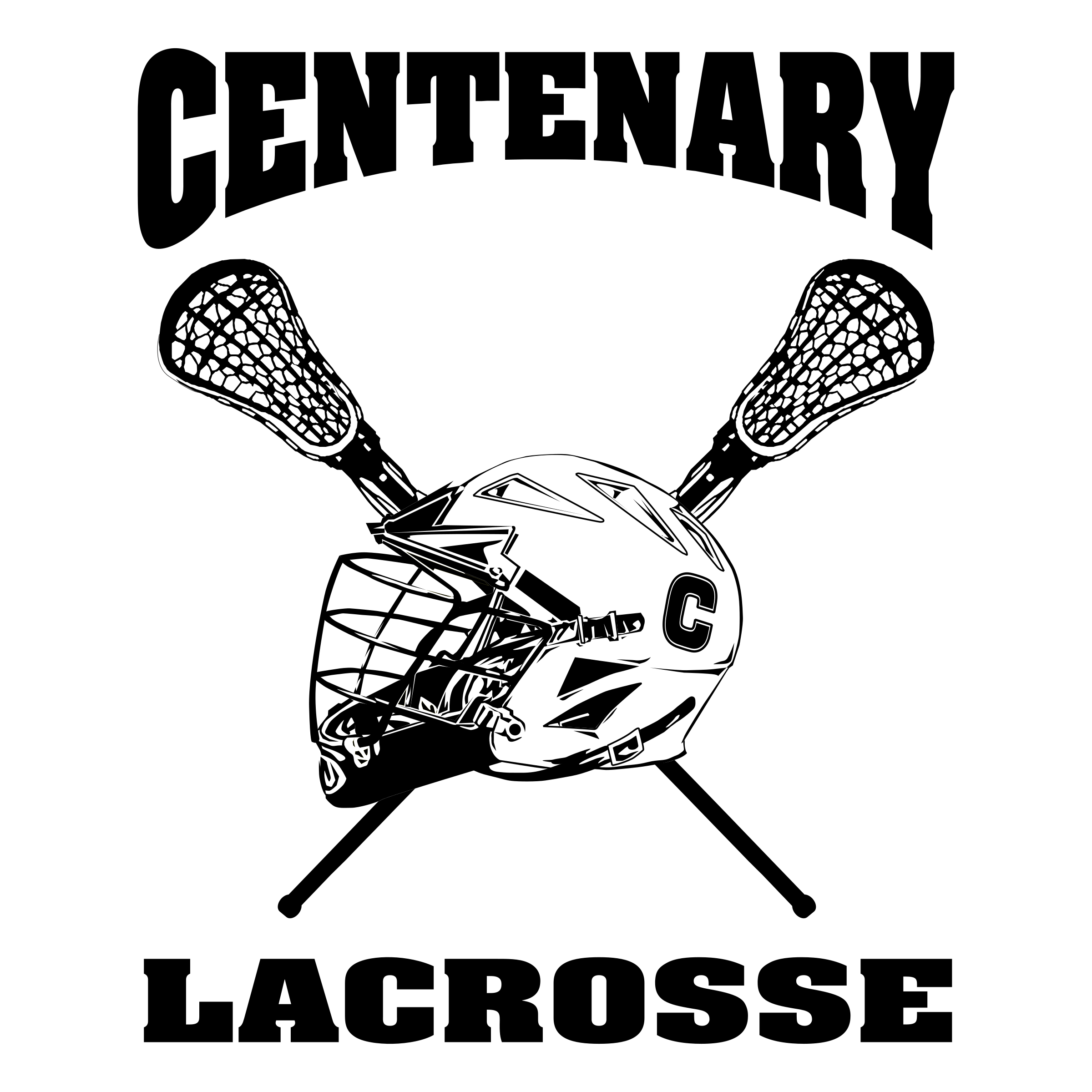 Centenary Lacrosse Logo png transparent