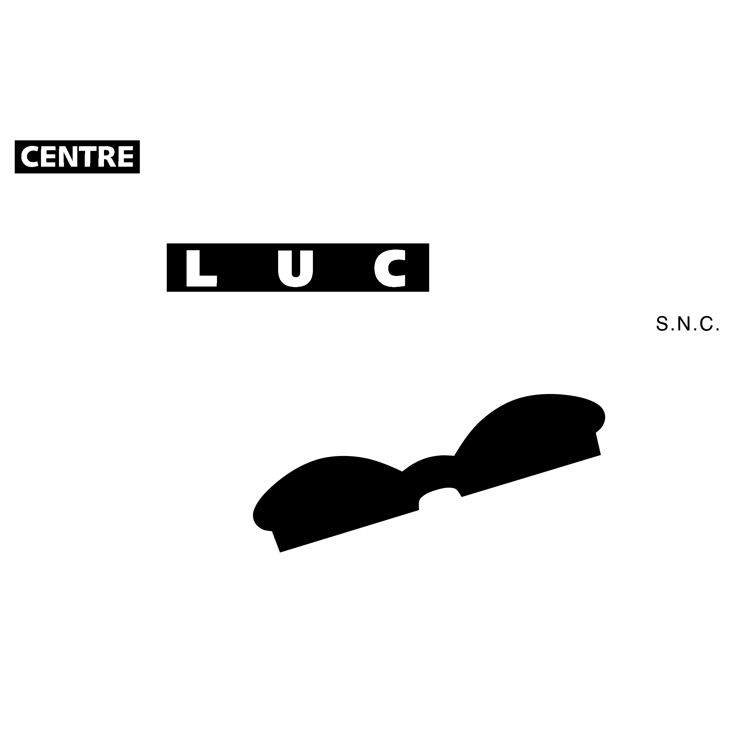 Centre Luc Doyle 1147 Logo black and white