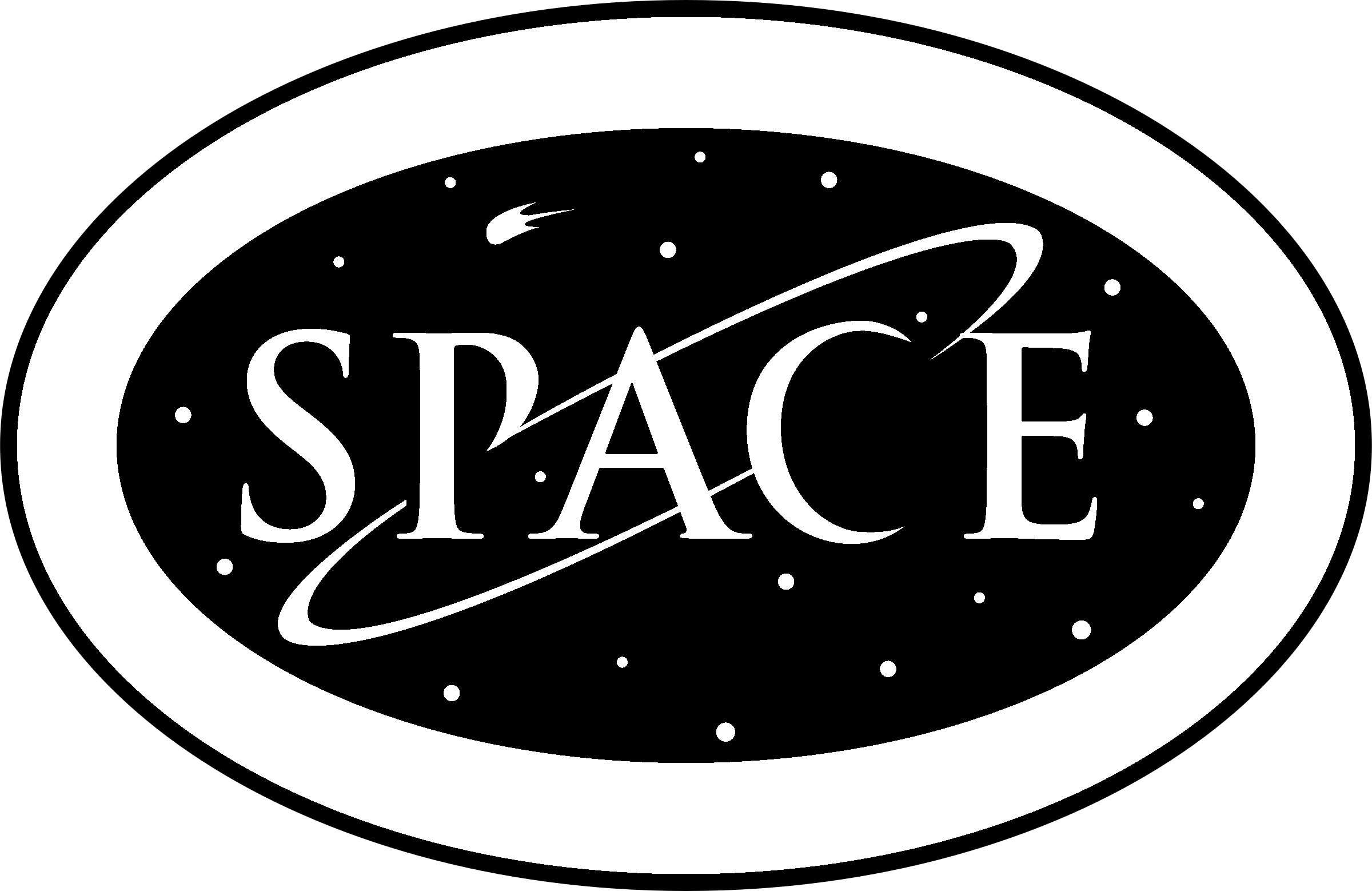 Certidied Space Tech Logo black and white