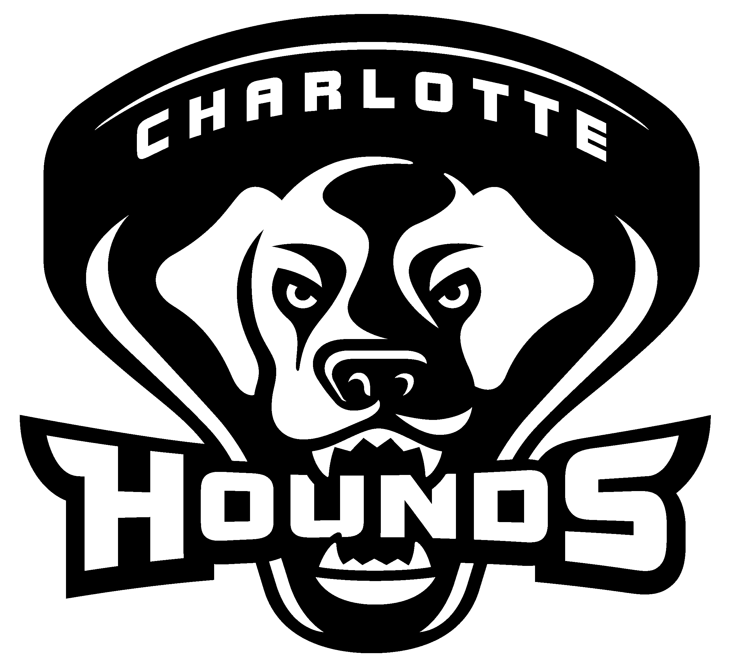 Charlotte Hounds Logo PNG Transparent & SVG Vector Freebie Supply